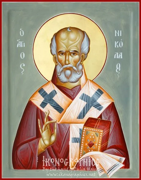 St Nicholas 40x50cm 2011