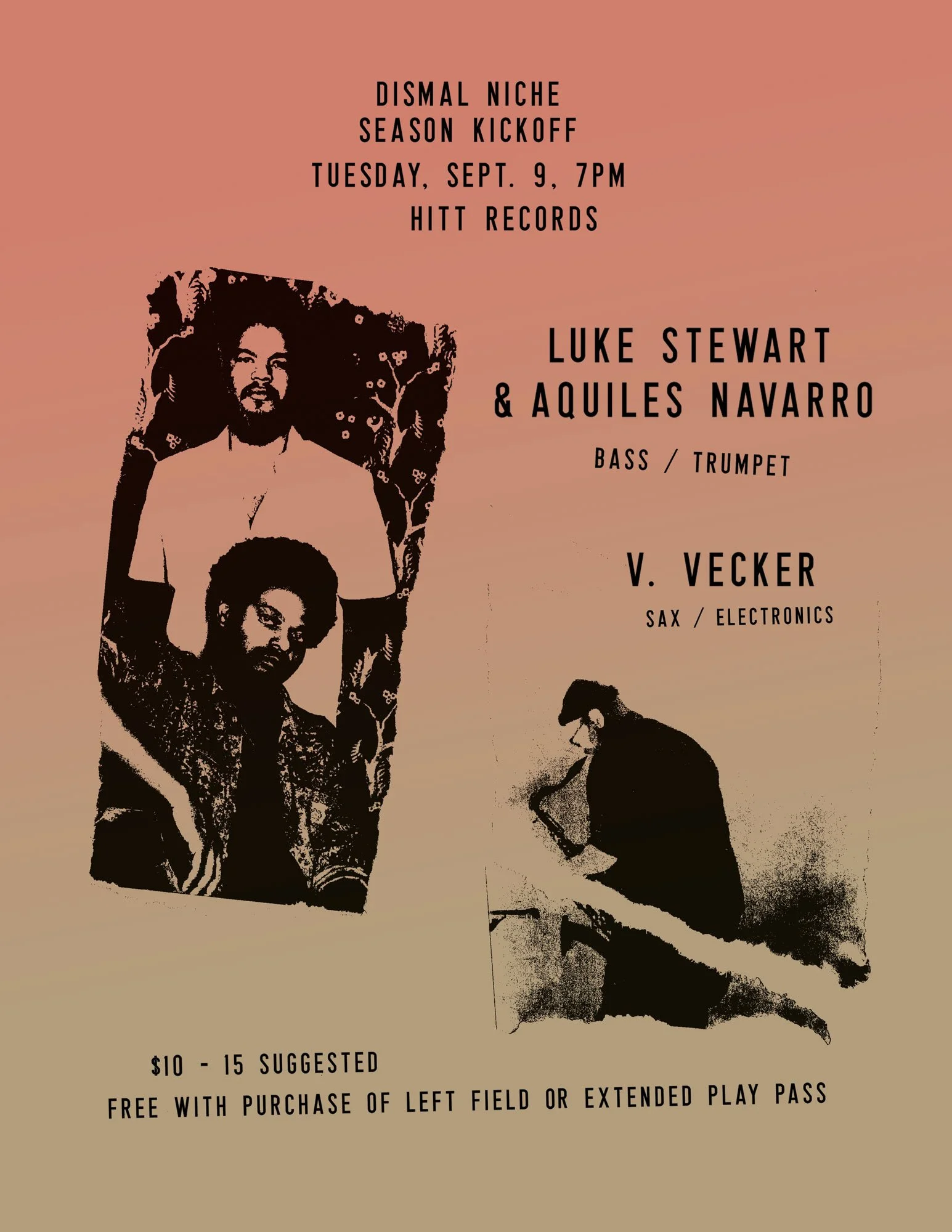 Luke Stewart and Aquiles Navarro with V. Vecker