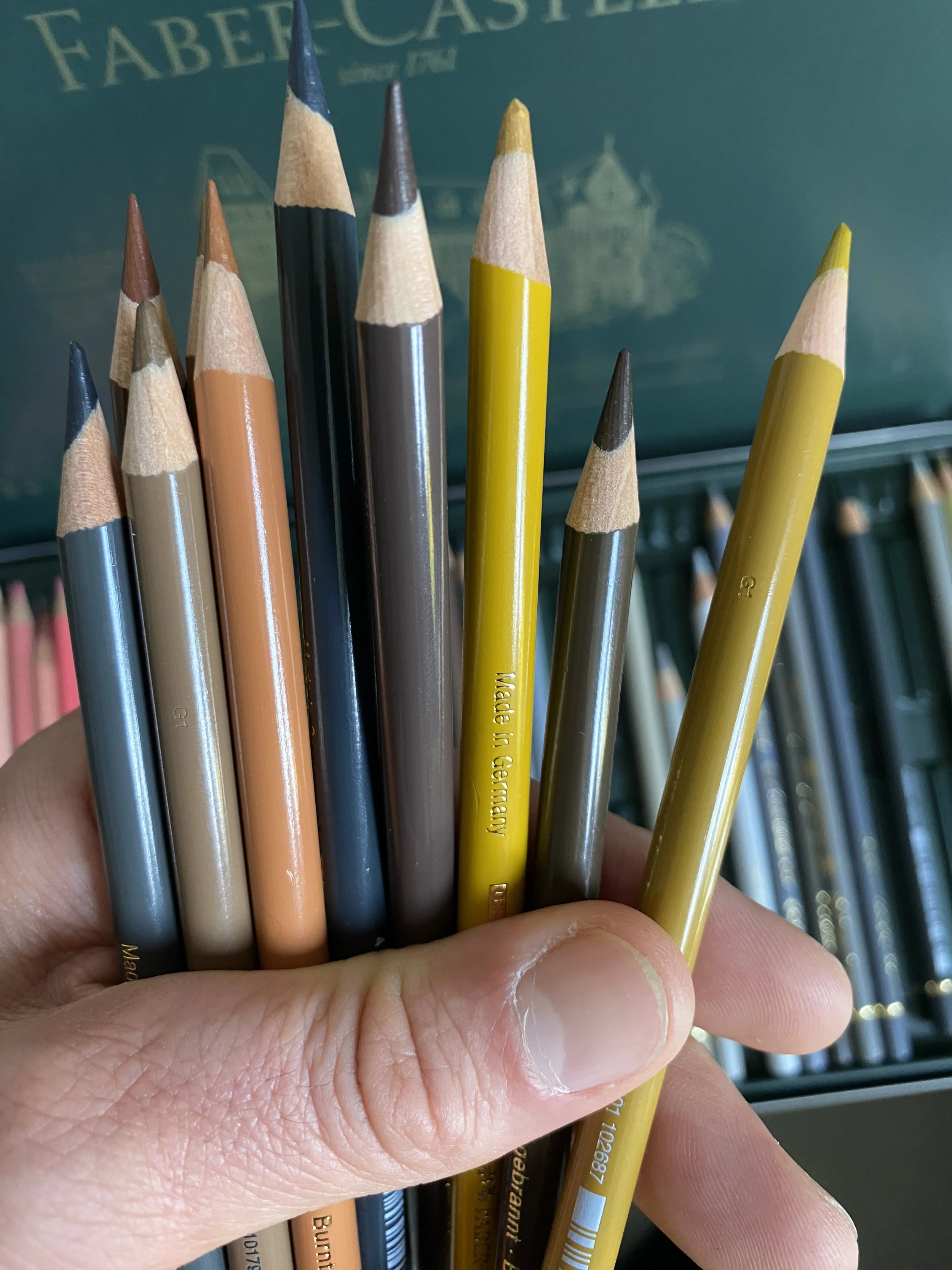 Why I Use Coloured Pencils and Drafting Film for Pet Portraits
