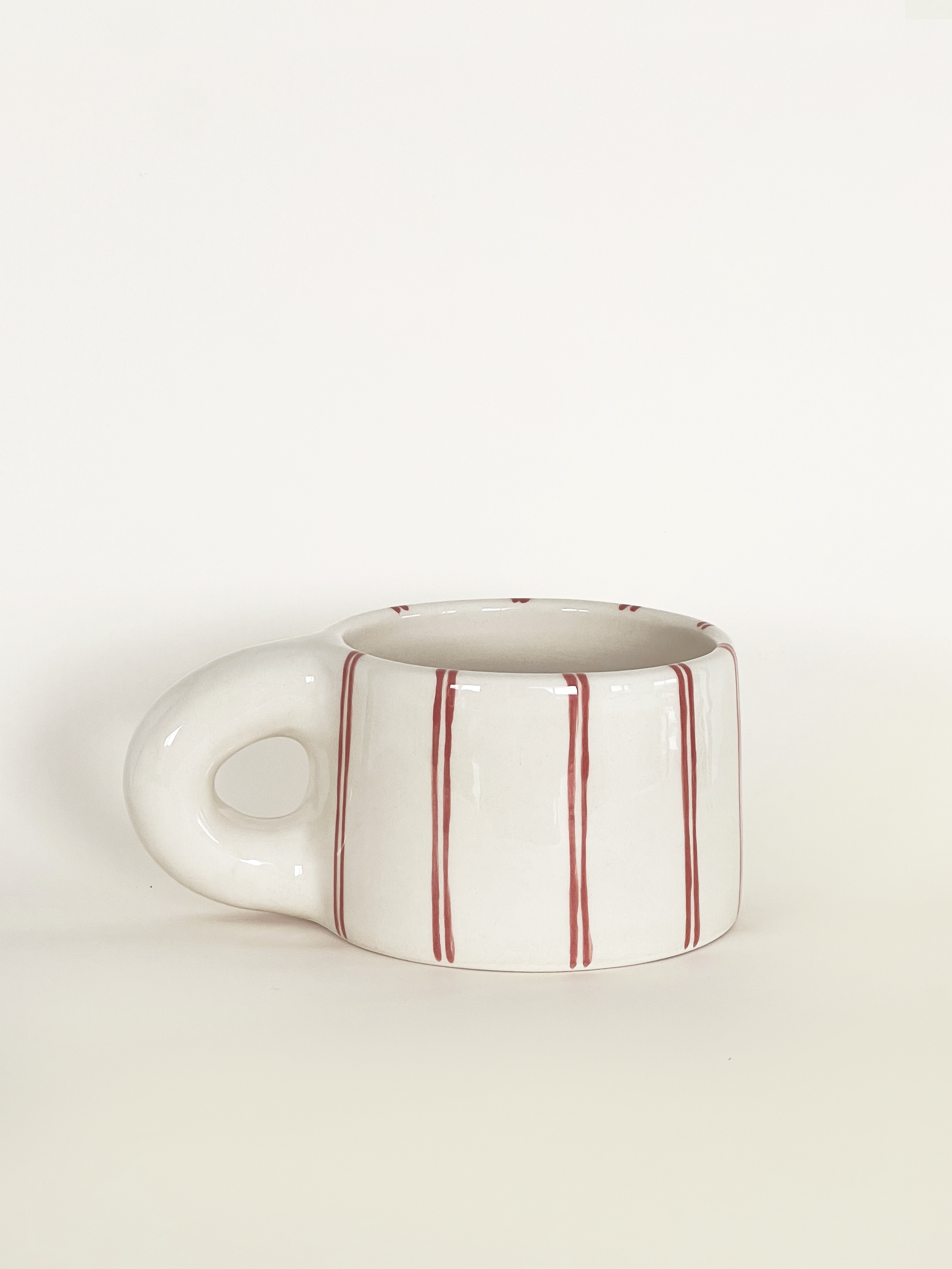 Mug Red Stripes