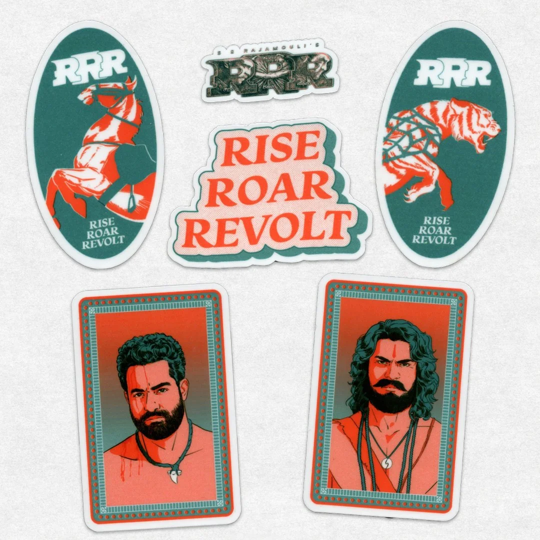 Pack stickers RRR