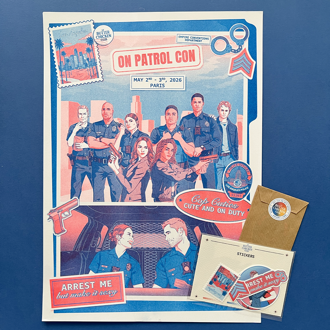 MEGA pack The Rookie | Poster + stickers