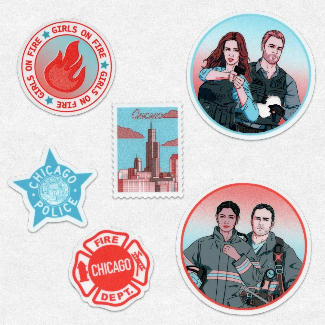 Pack de Stickers | One Chicago - SLC2