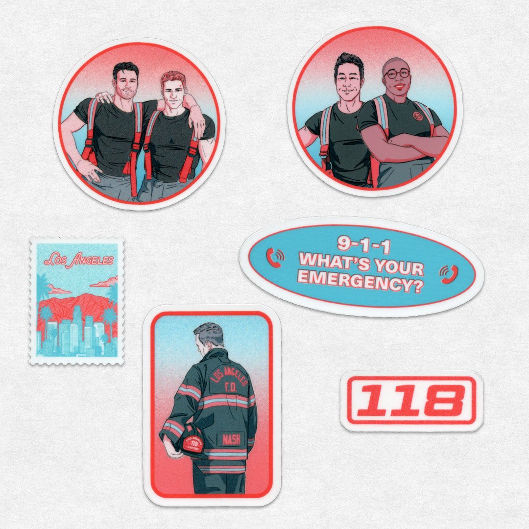 Pack de Stickers | 911 - SLC2