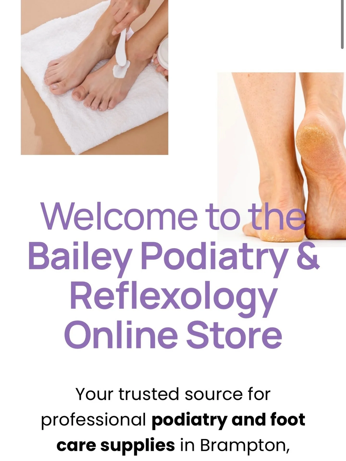 ✨ Our New Online Shop Is Now Live! ✨

We&rsquo;re excited to share that our online shop is officially open&mdash;bringing trusted foot-care essentials and wellbeing tools straight to your doorstep.

This new space has been developed to support the wa
