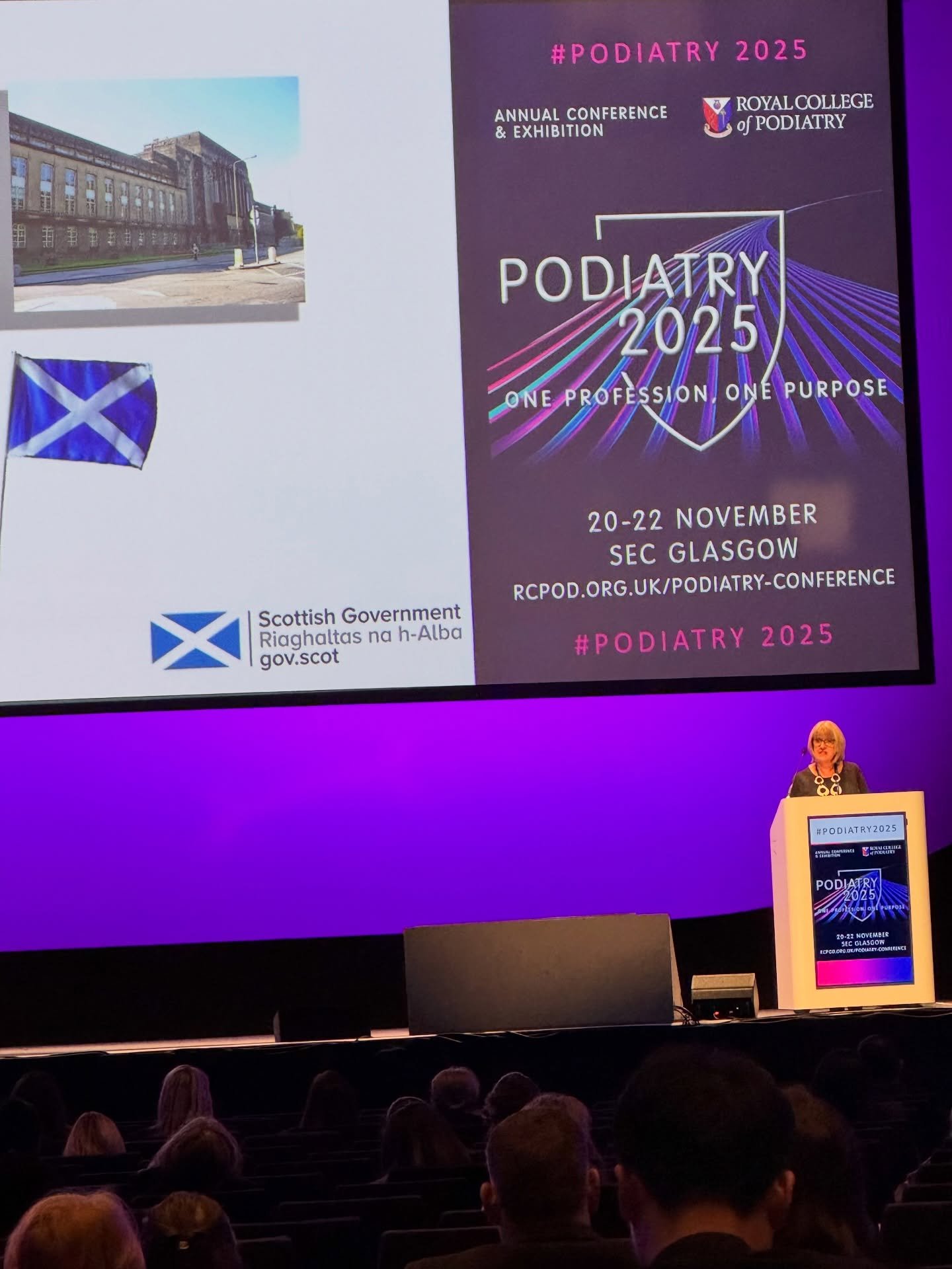 Day one at the Royal College of Podiatry Conference &mdash; packed with fresh insights, inspiring conversations, and plenty of forward momentum for better foot health. Grateful for the chance to learn, connect, and bring new ideas back to clinic. 

G
