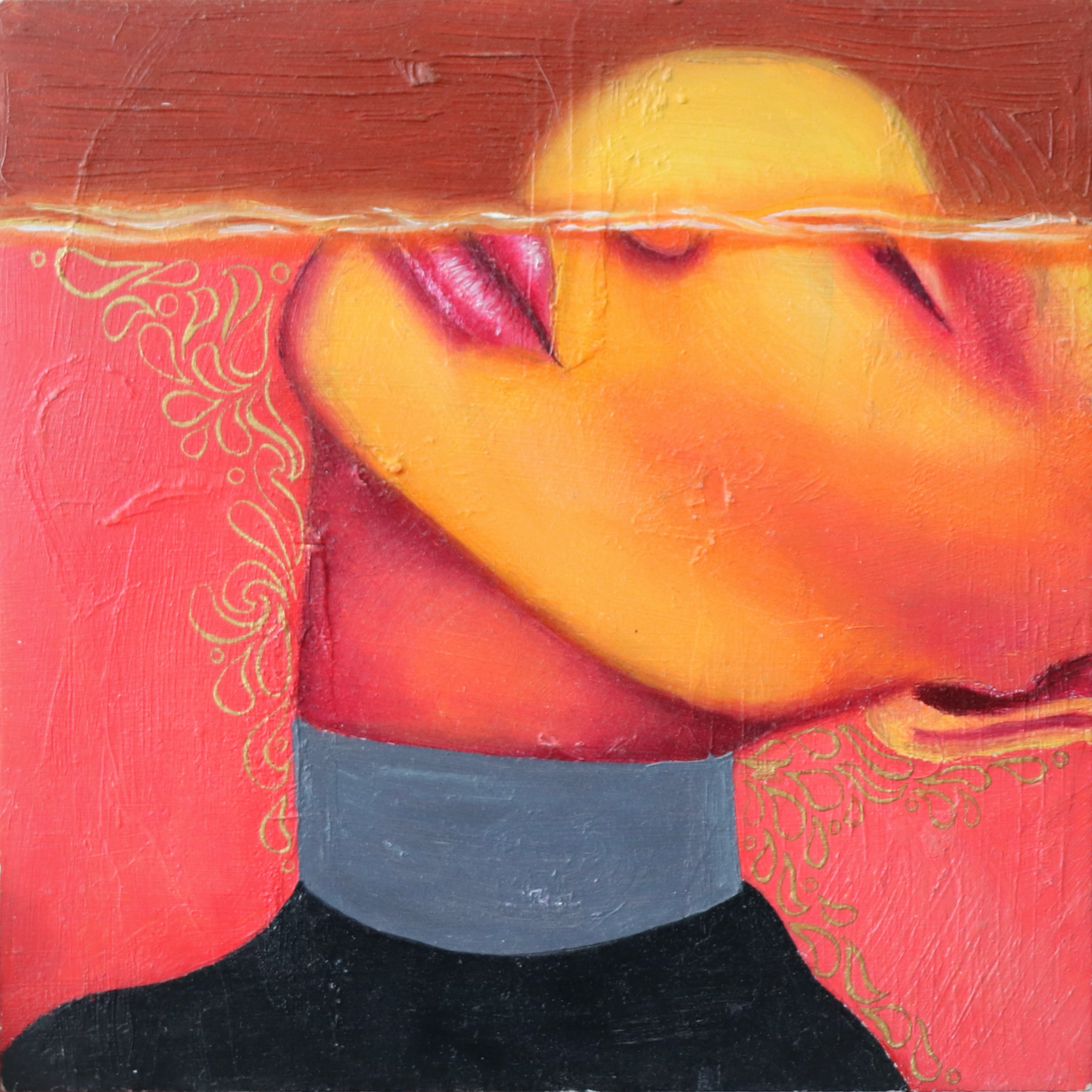 Acrylic on a gesso board