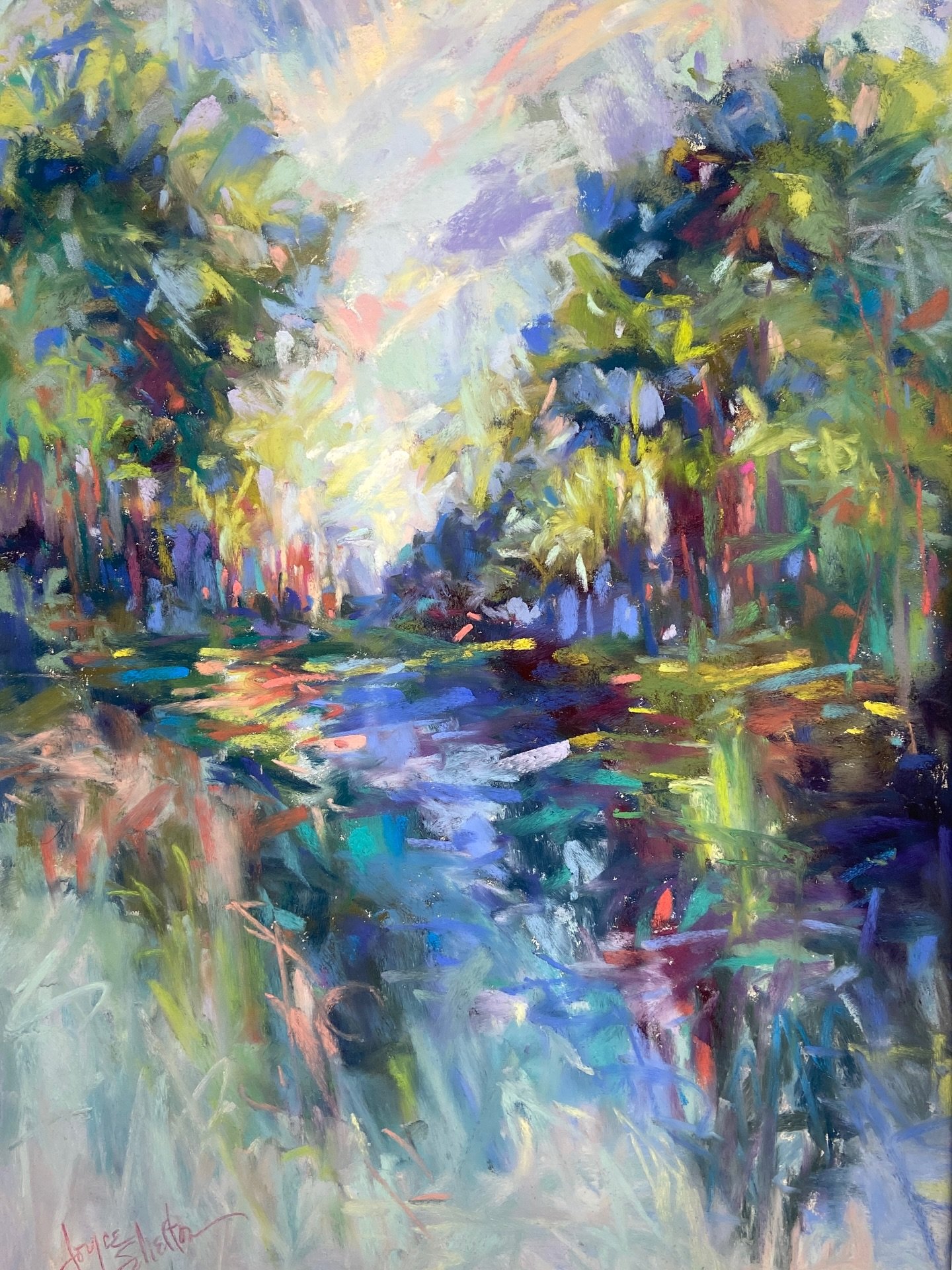 Working hard at not over working - keeping it loose! 11x15 #pastel on Lux Archival paper. This one is framed and ready for a new home. Come see it @wekivapaintout next Monday, February 23rd- 28th. Be sure to join us for the live auction on Feb. 25 an