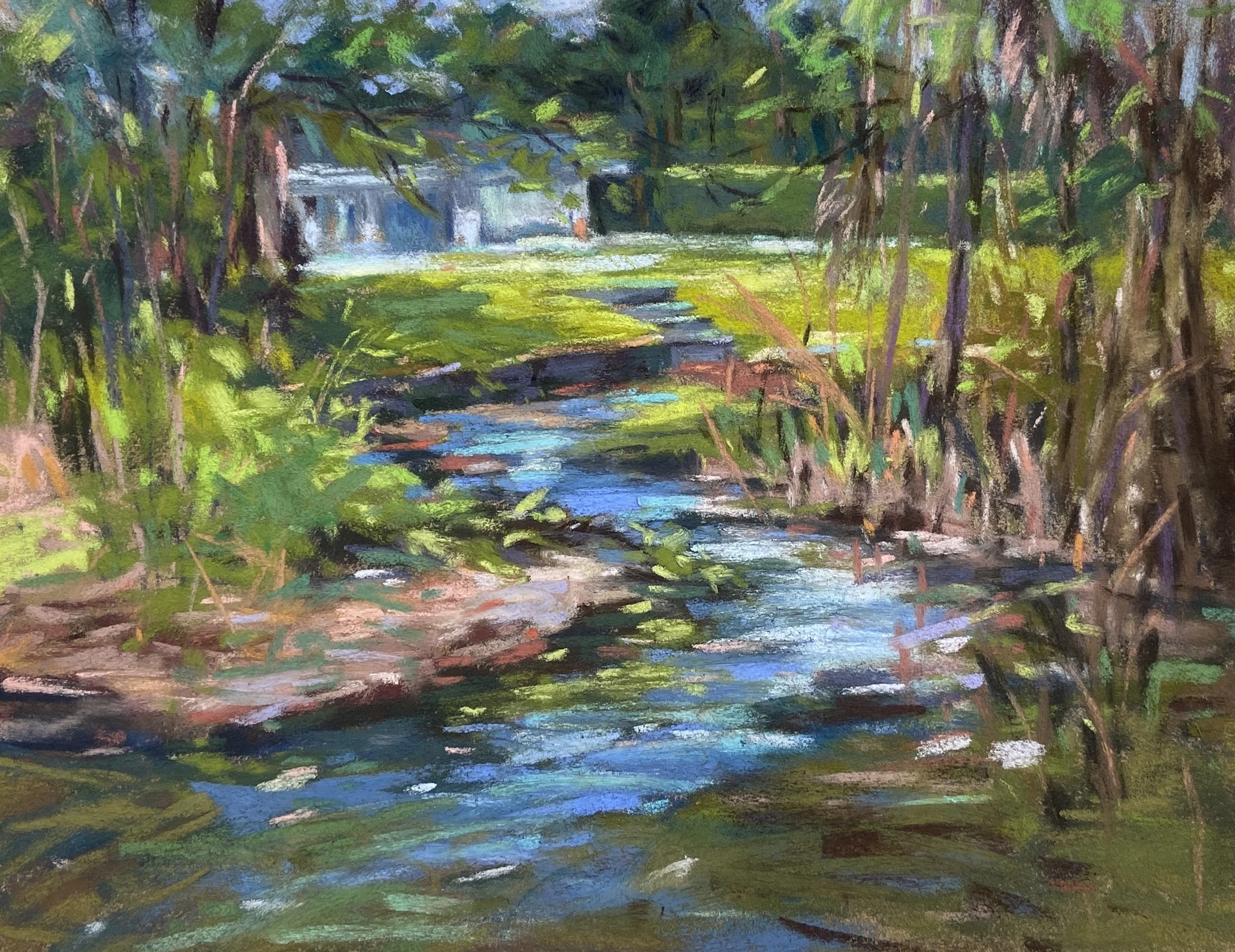 Sunlit Morning At Mead Gardens