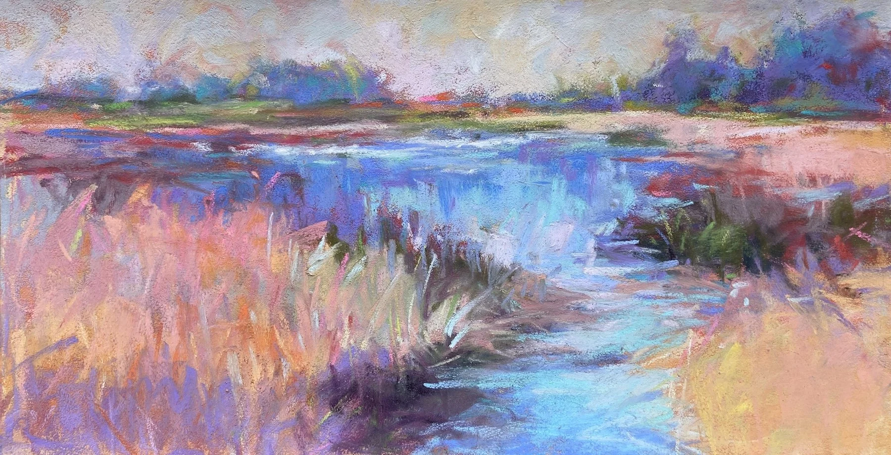 JShelton_Pastel_Summer Florida Wetlands_6X11.jpg