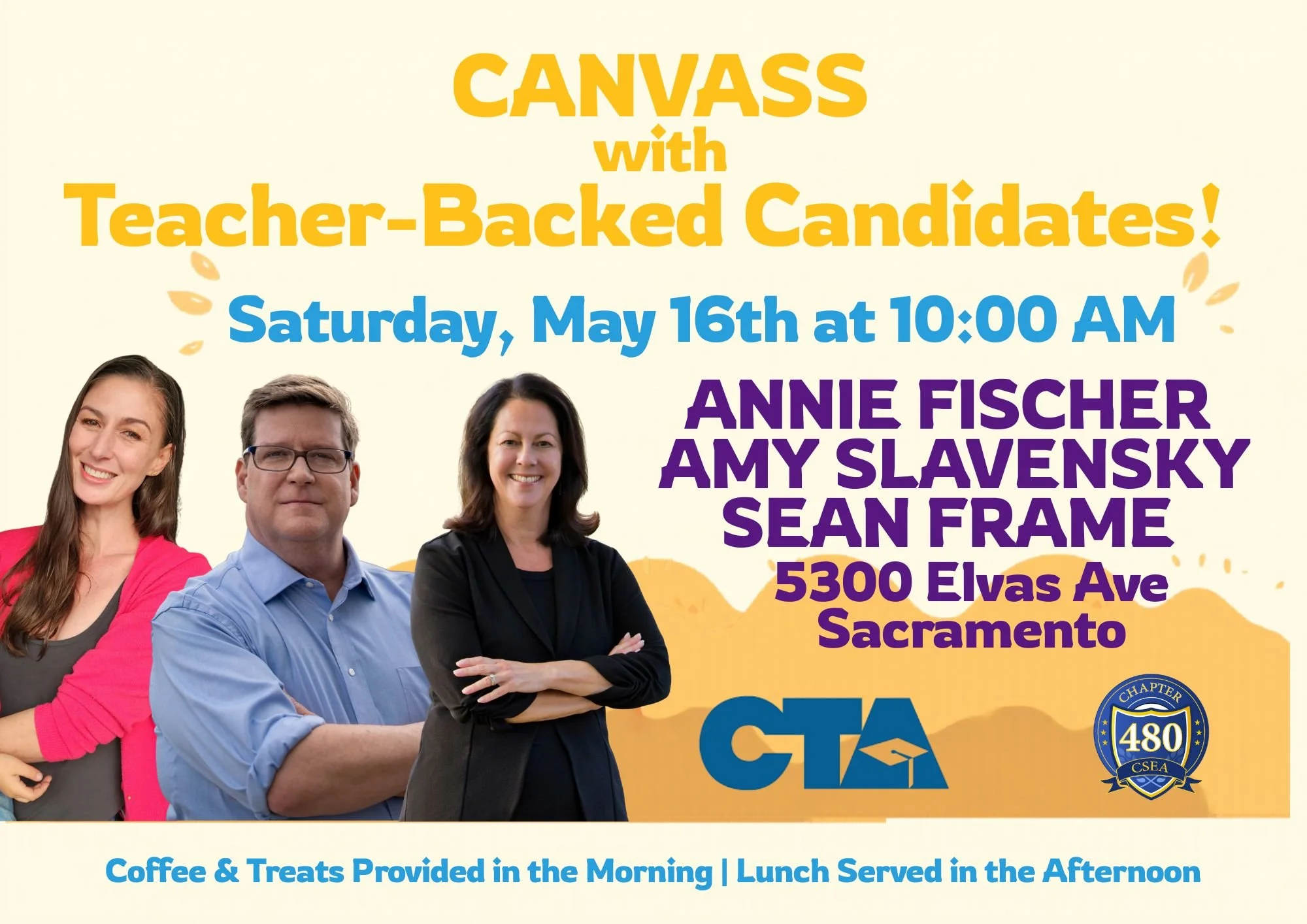 Joint Canvassing with Annie Fischer