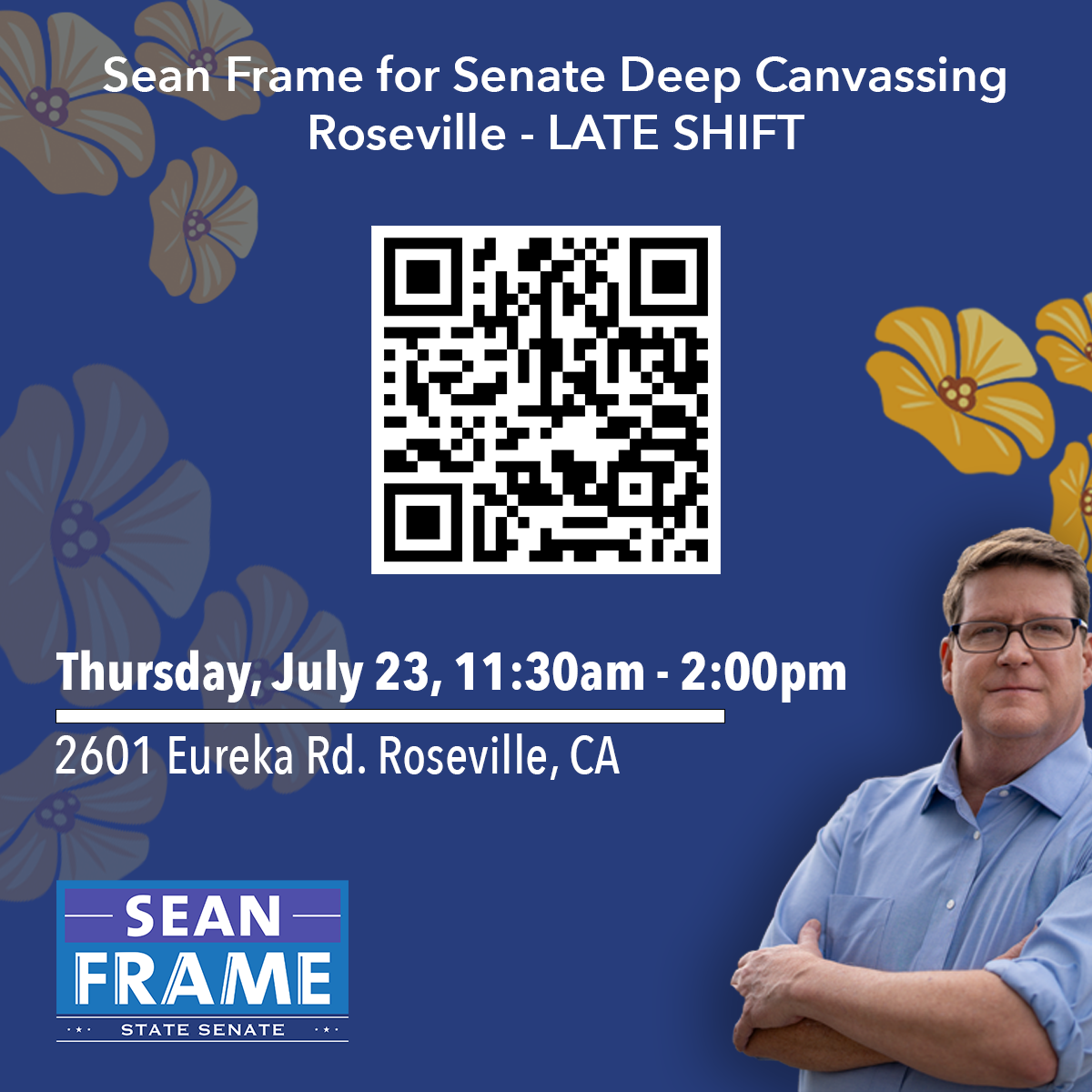 Sean Frame for Senate Thursday Canvass - 07.23.26 - LATE SHIFT