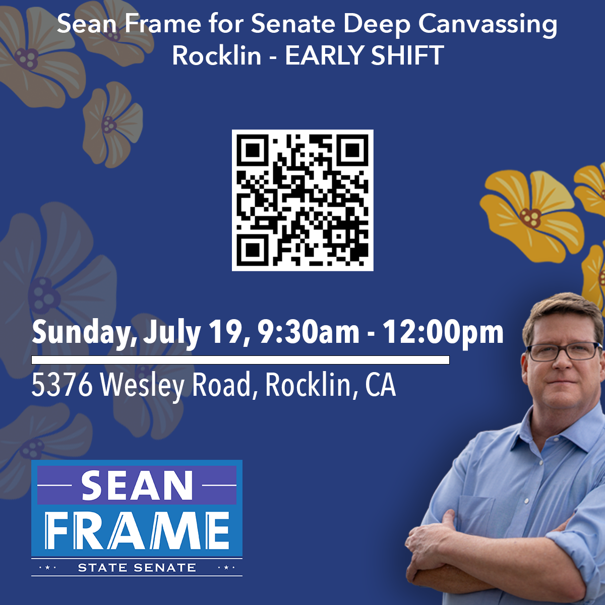 Sean Frame for Senate Sunday Canvass - 07.19.26 - EARLY SHIFT