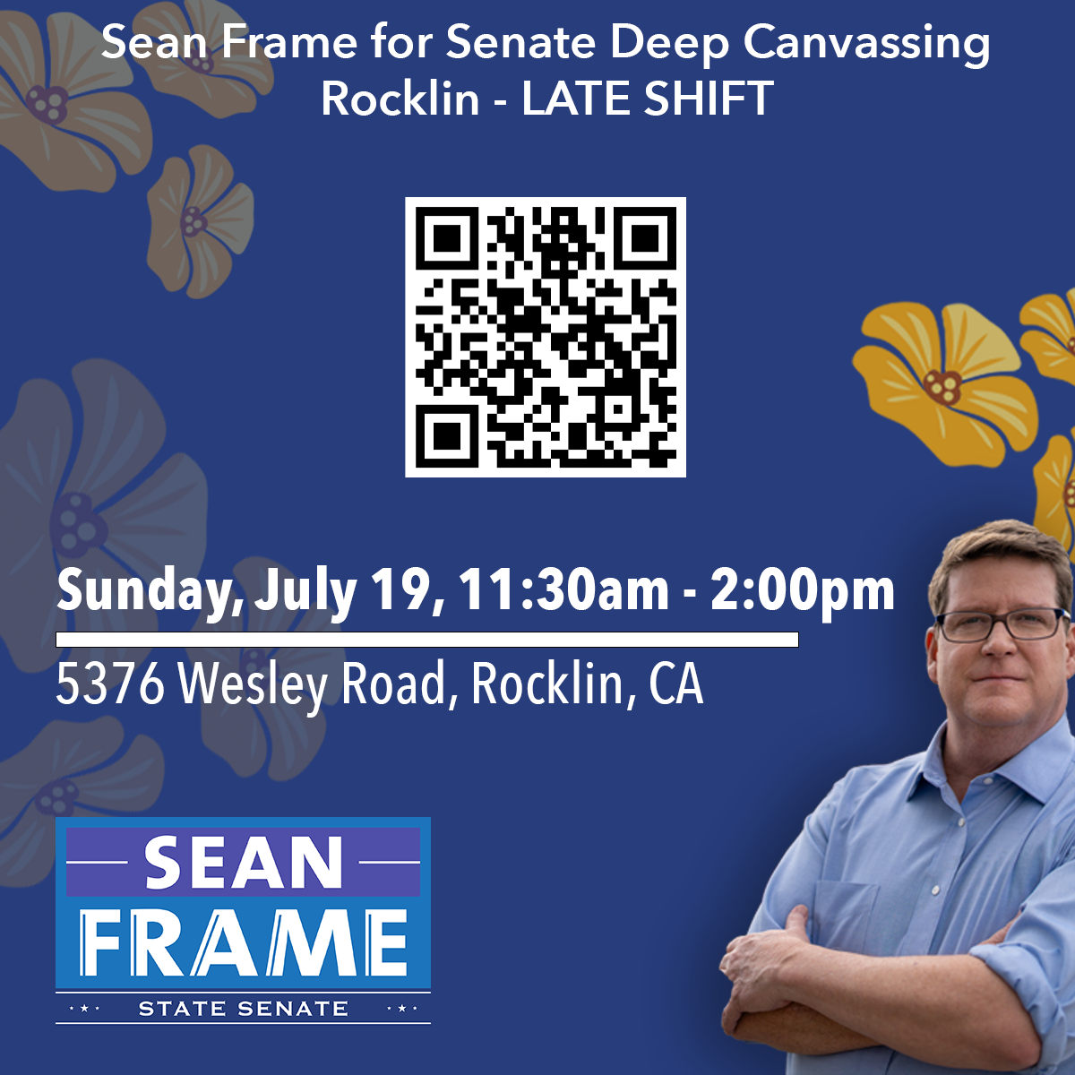 Sean Frame for Senate Sunday Canvass - 07.19.26 - LATE SHIFT