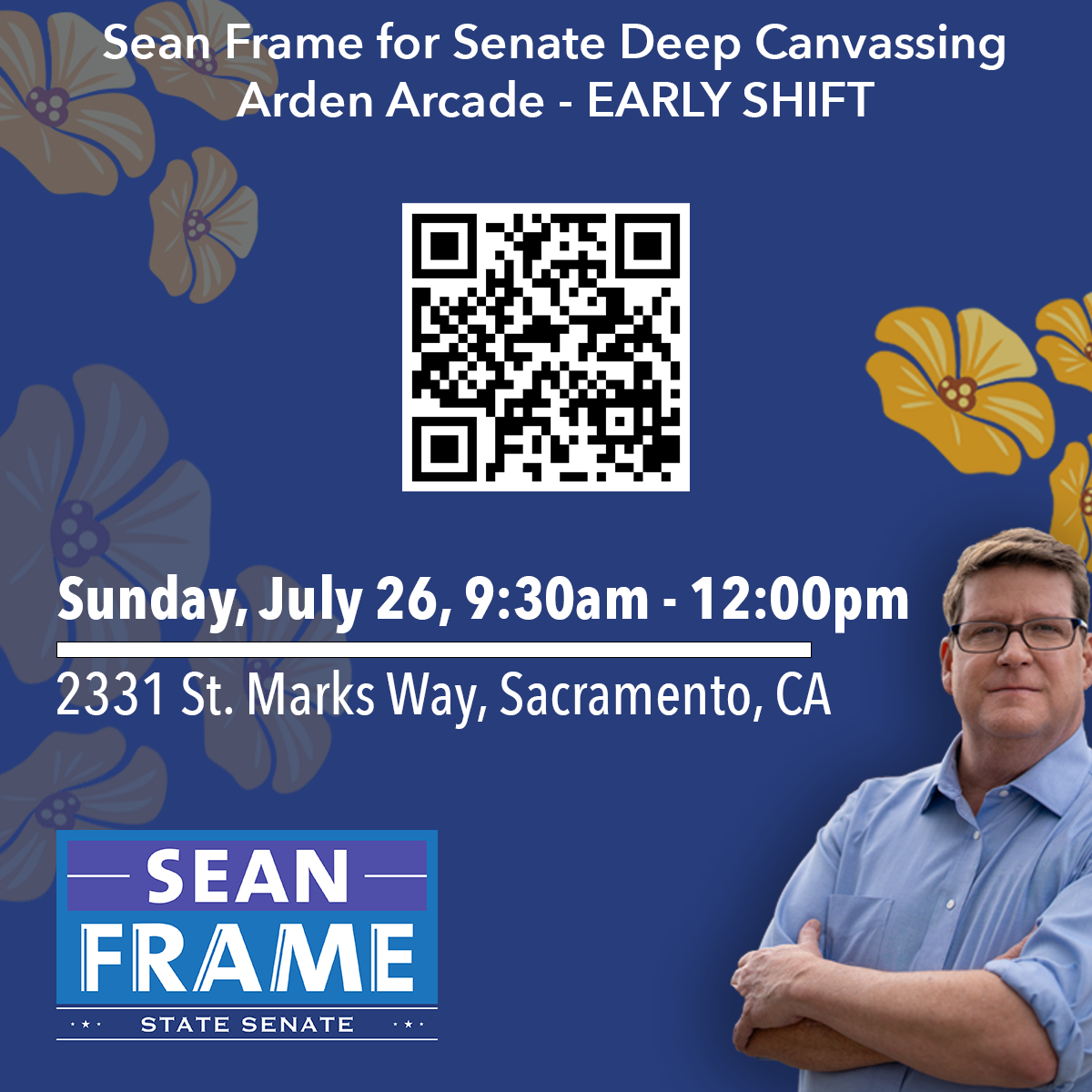 Sean Frame for Senate Sunday Canvass - 07.26.26 - LATE SHIFT