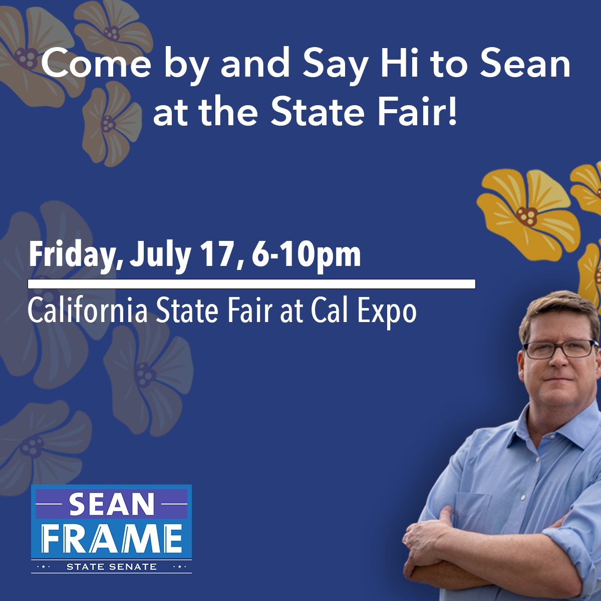 Meet Sean at the State Fair!