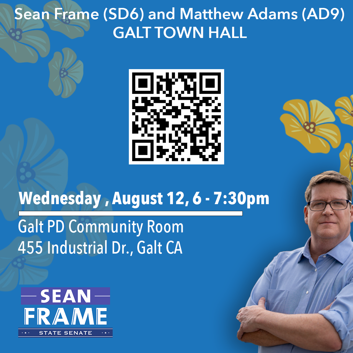 Galt Town Hall with Sean Frame and Matthew Adams
