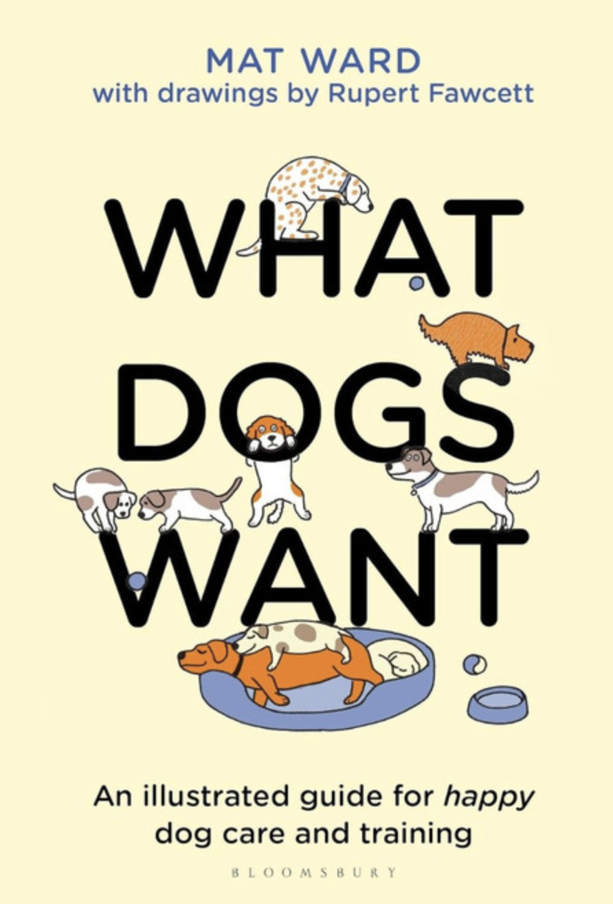 Cover of the book, "What Dogs Want" by Matt Ward