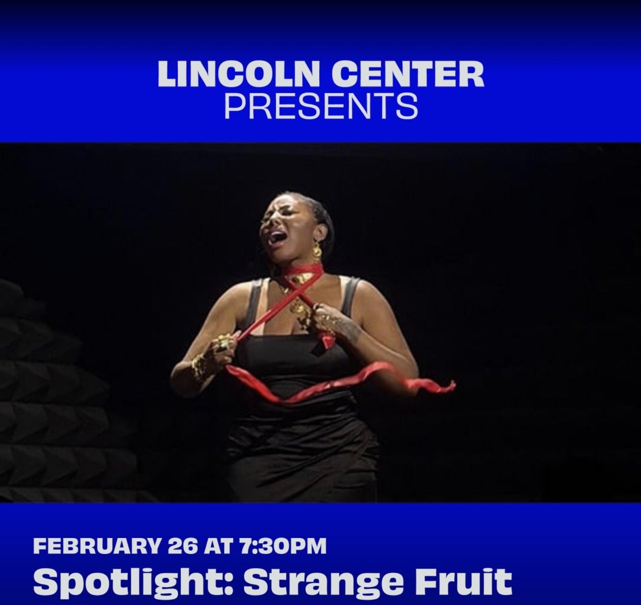 Lincoln Center Spotlight: Strange Fruit