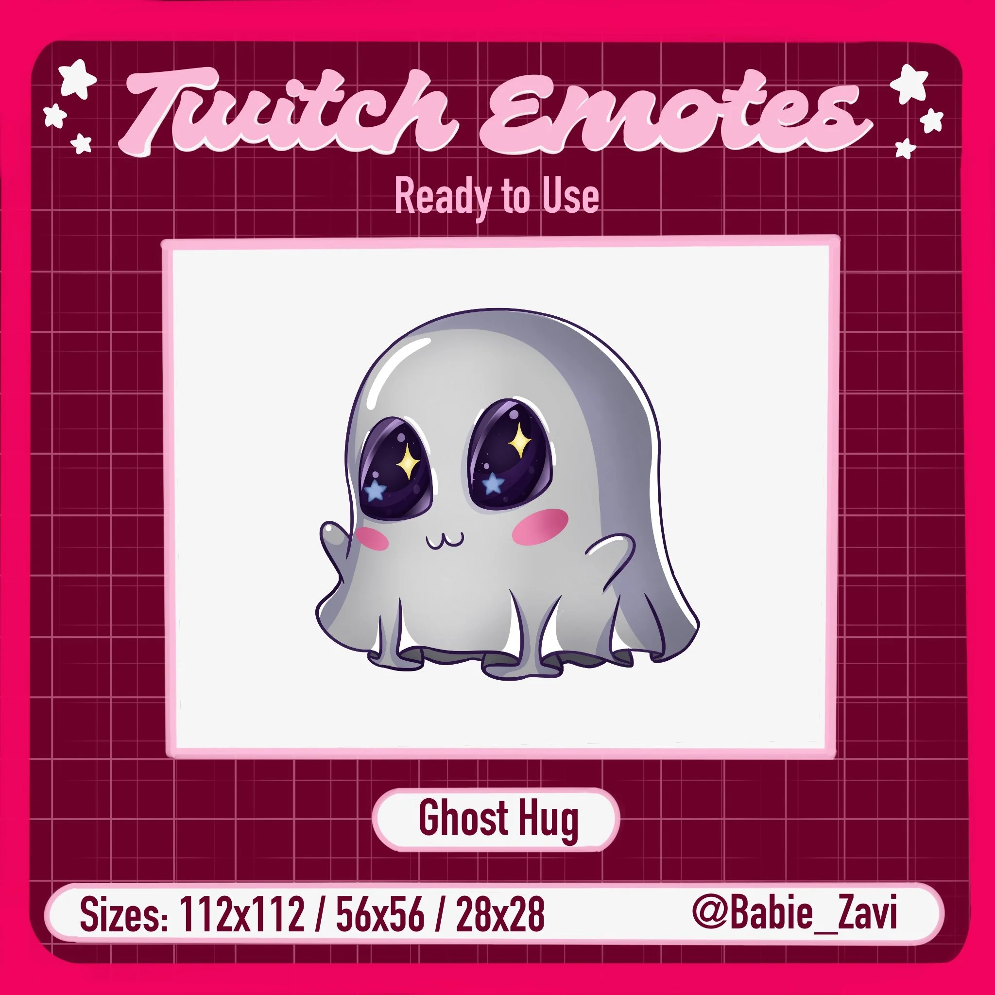 Ghost Emote for Twitch - Ready to use