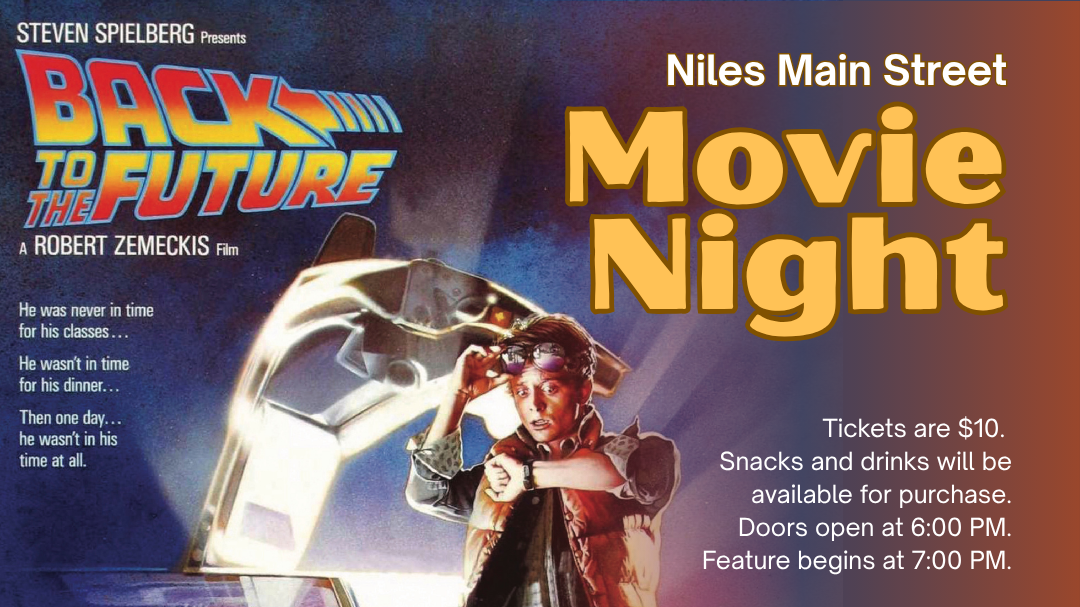 “Back to the Future” Movie Night at Essanay Silent Film Museum