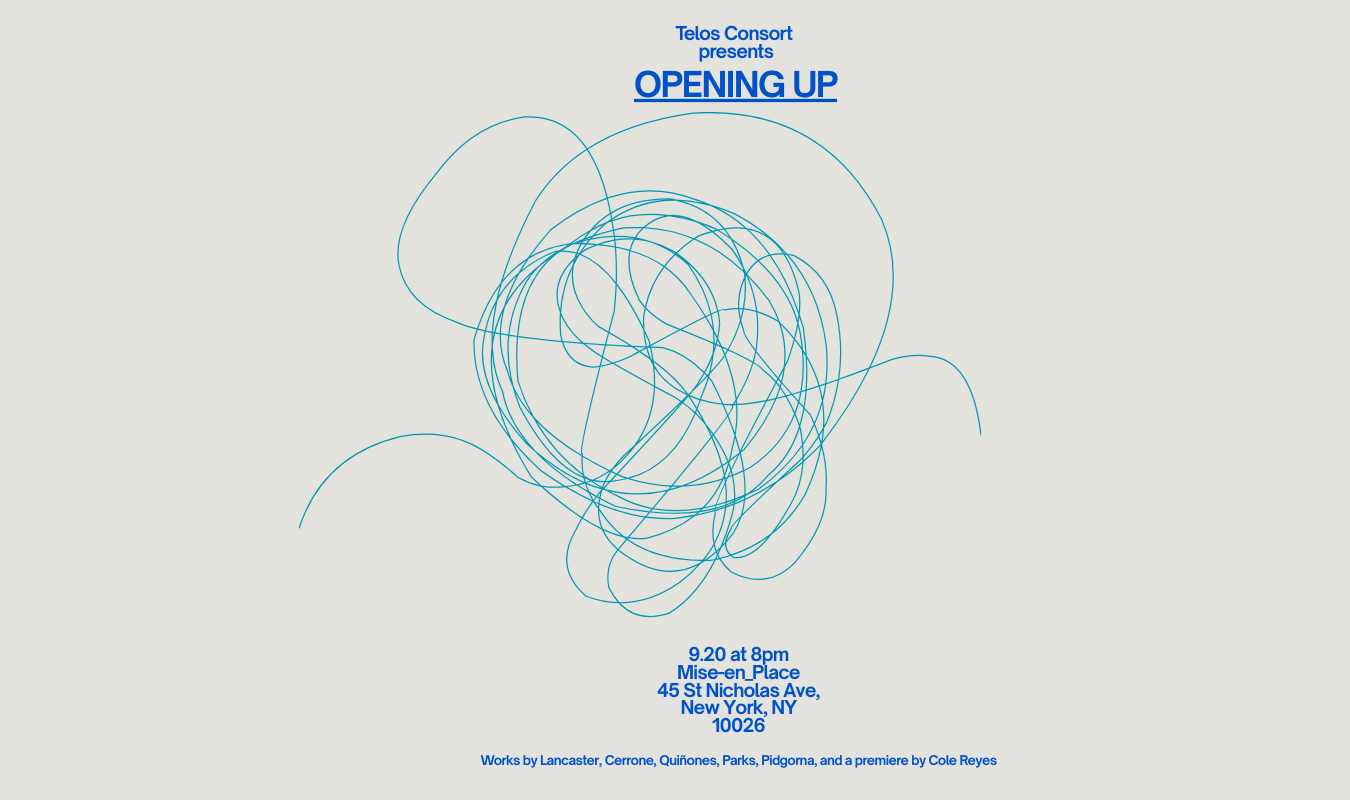 Opening Up