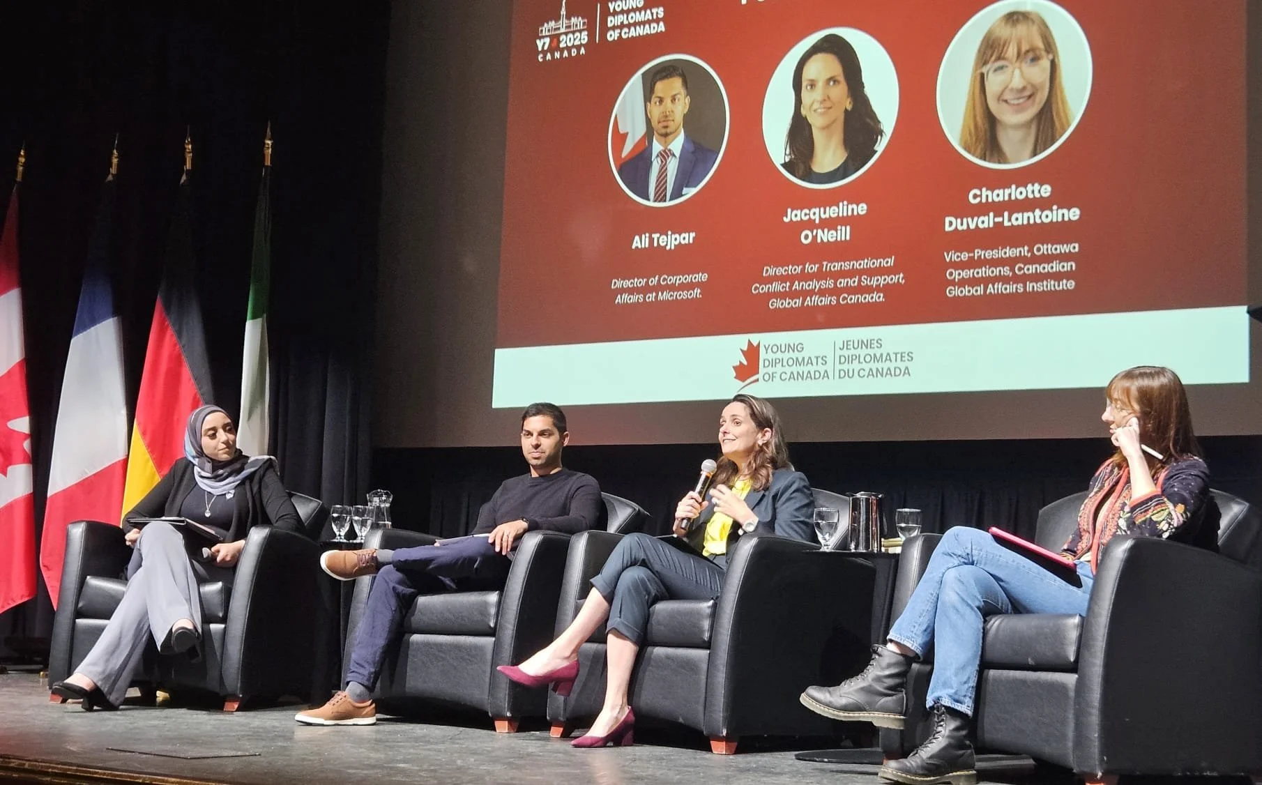 Peace and Security Panel with Jacqueline O'Neil, Canadian Ambassador for Women, Peace, and Security