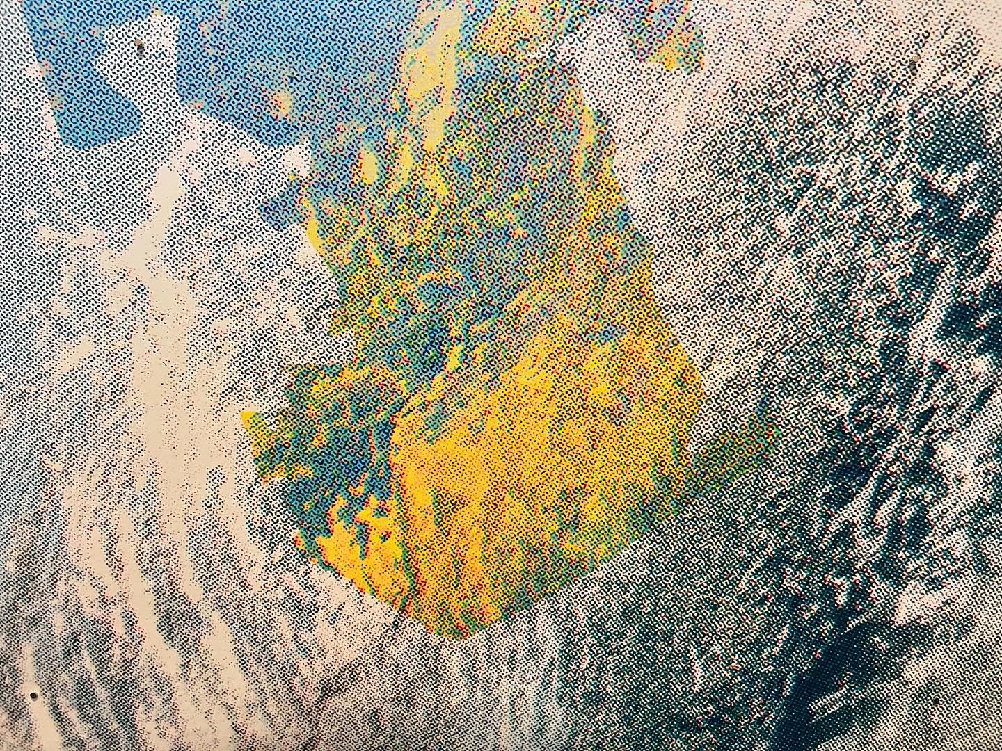 This print aptly visualises my latest project that I am developing in my Platform Award Residency in the wonderful studio space at @aspexportsmouth 🌫️

Throughout my artist residency at Aspex, I will investigate how our ocean&rsquo;s vast but hugely