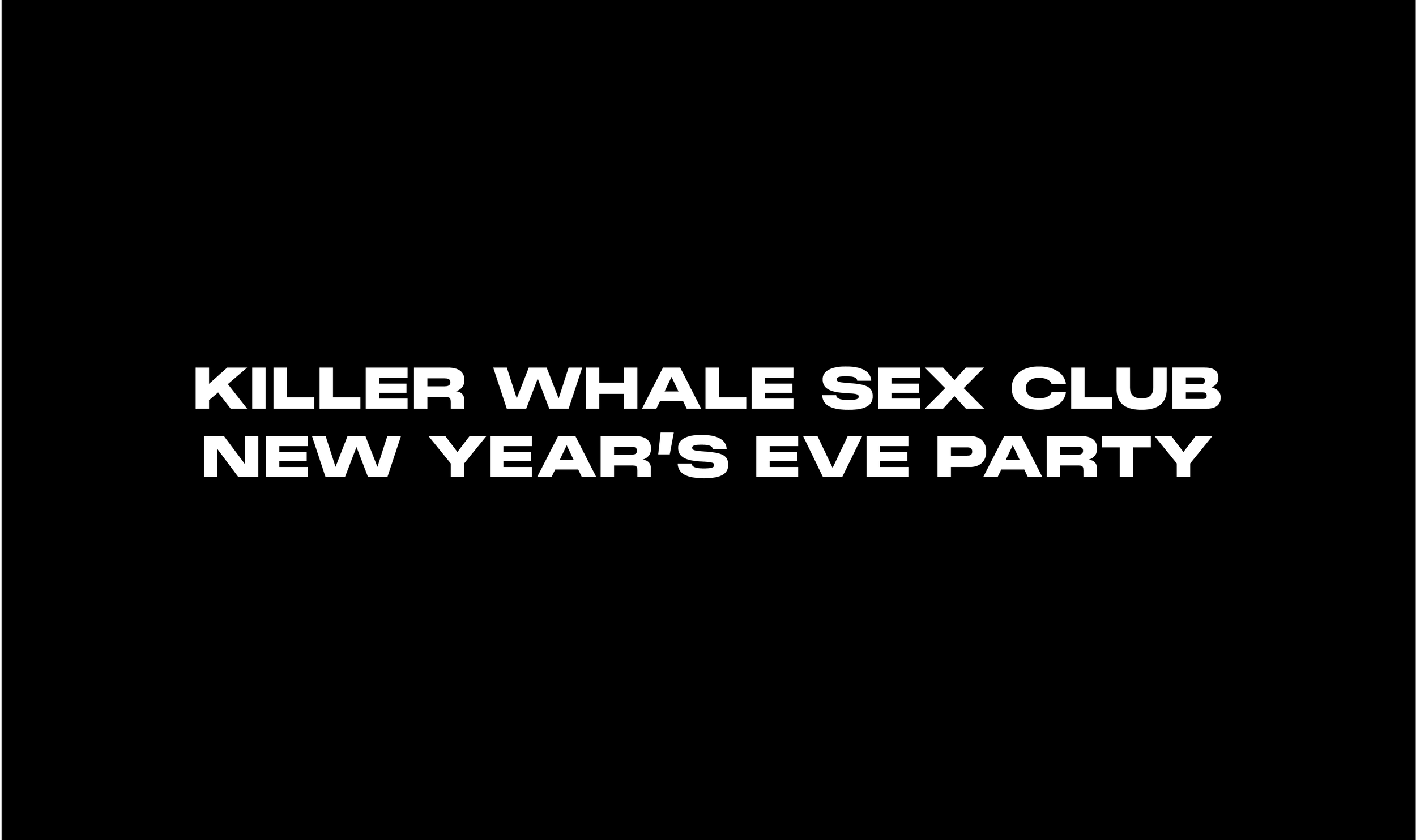 KWSC NEW YEAR'S EVE PARTY
