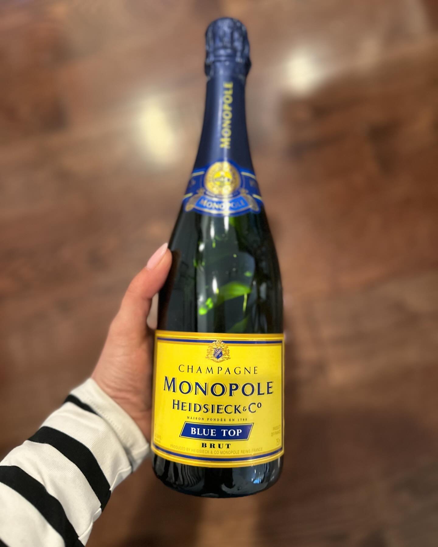 You may have seen the name Heidsieck before. It&rsquo;s on a lot of Champagne bottles: 
@champagnemonopoleuk, @charlesheidsieckchampagne, and @piper_heidsieck. Today, they&rsquo;re three separate brands, but they come from the same family.

This Blue