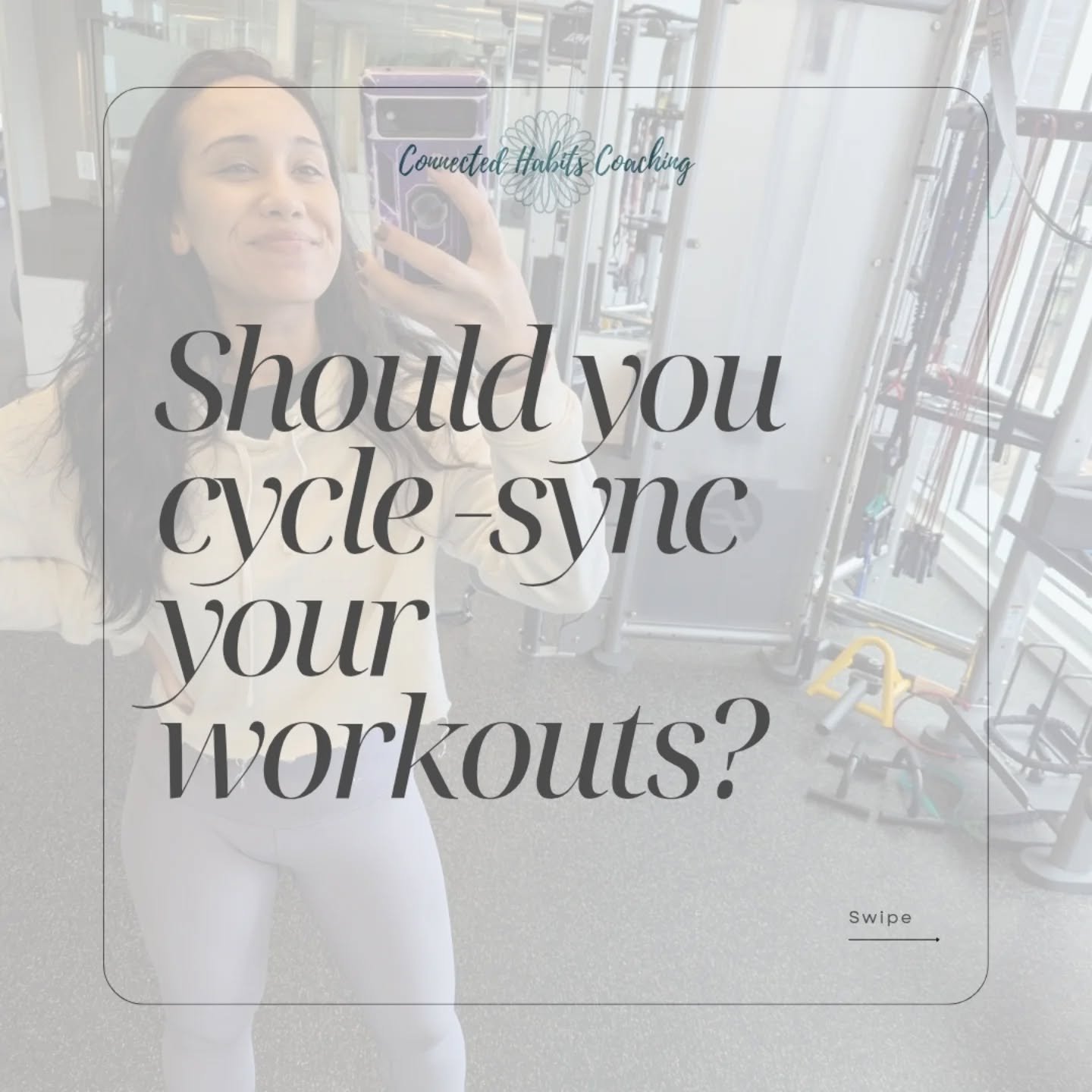 Cycle syncing sounds amazing&hellip; until you realize you have no idea what your hormones are actually doing. 

If you&rsquo;ve ever felt stuck between conflicting advice&mdash;lift weights here, rest there, fast now, don&rsquo;t fast later&mdash;yo