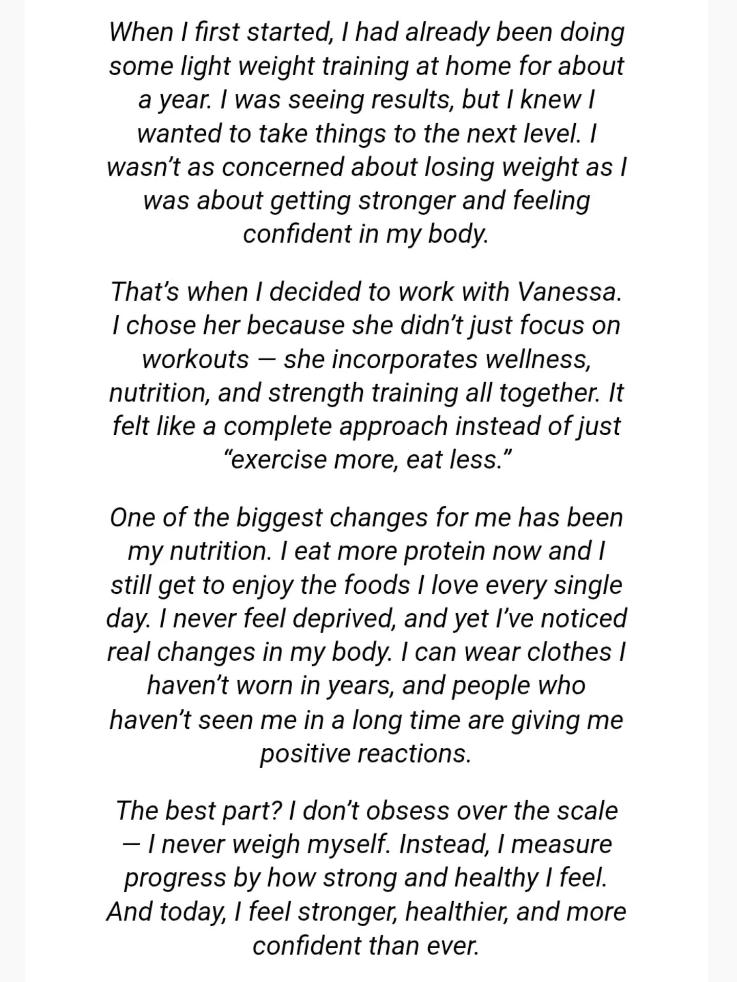 Celebrate my clients wins with me! She's been on this journey for a while and she knows exactly what to do to move herself forward. I'm absolutely so proud of her! 

#clientwins