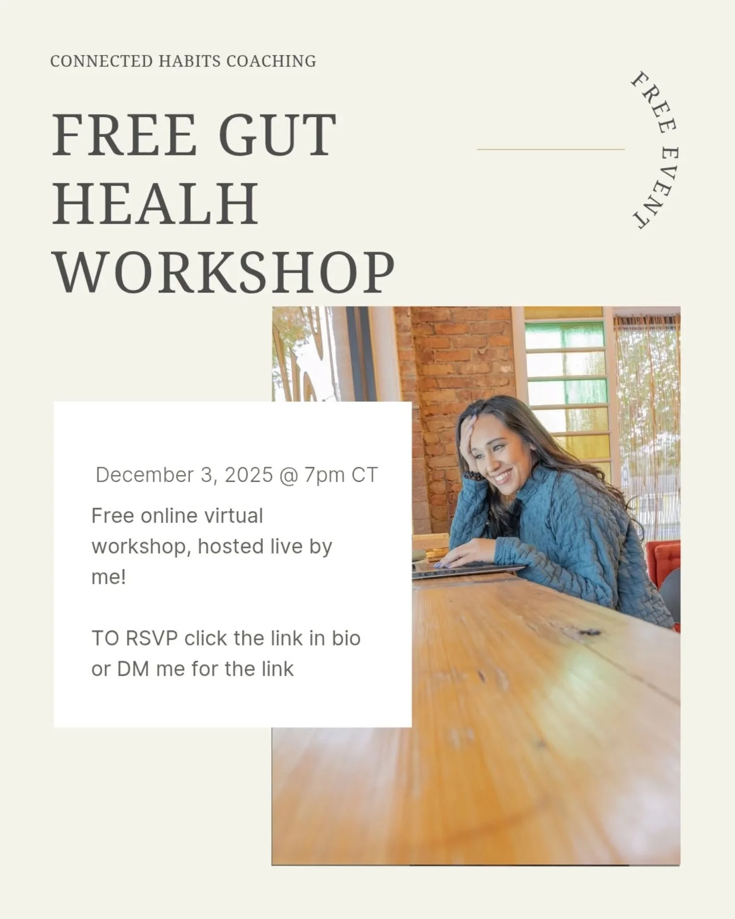 Fix your gut fix your.... 
energy
anxiety, 
sleep
skin, thyroid
brain fog
digestion
hormones
mood
health

YOUR GUT controls all this just as much as your brain does. when the gut is compromised, the comminuitcation iwth the brain is faulty, you arent