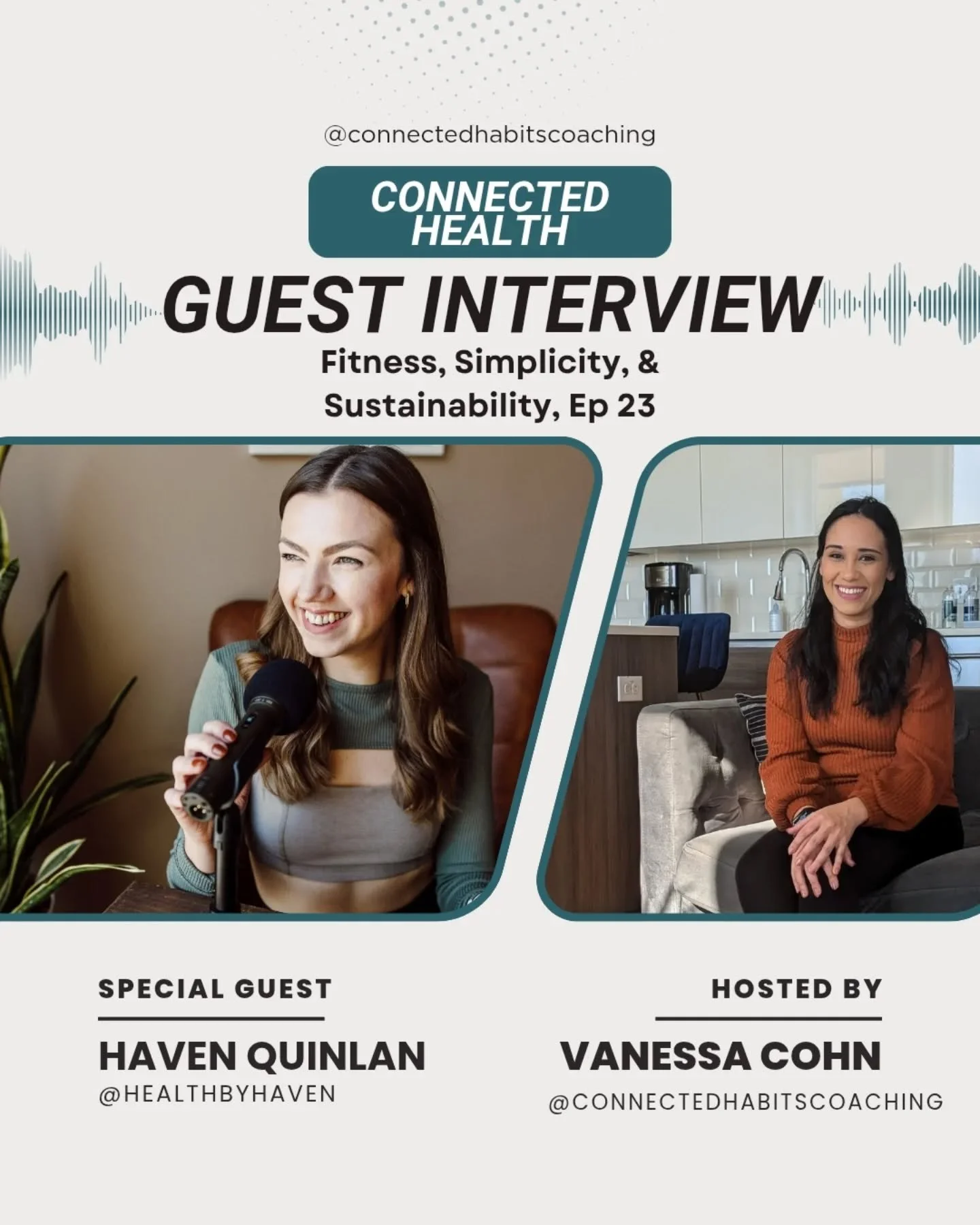 NEW EPISODE with @healthbyhaven!

Join us in this week's episode as we talk about how to make simple health habits stick and how to avoid overwhelm when starting a health journey. 

If just getting started is your biggest hurdle, we invite you to tak