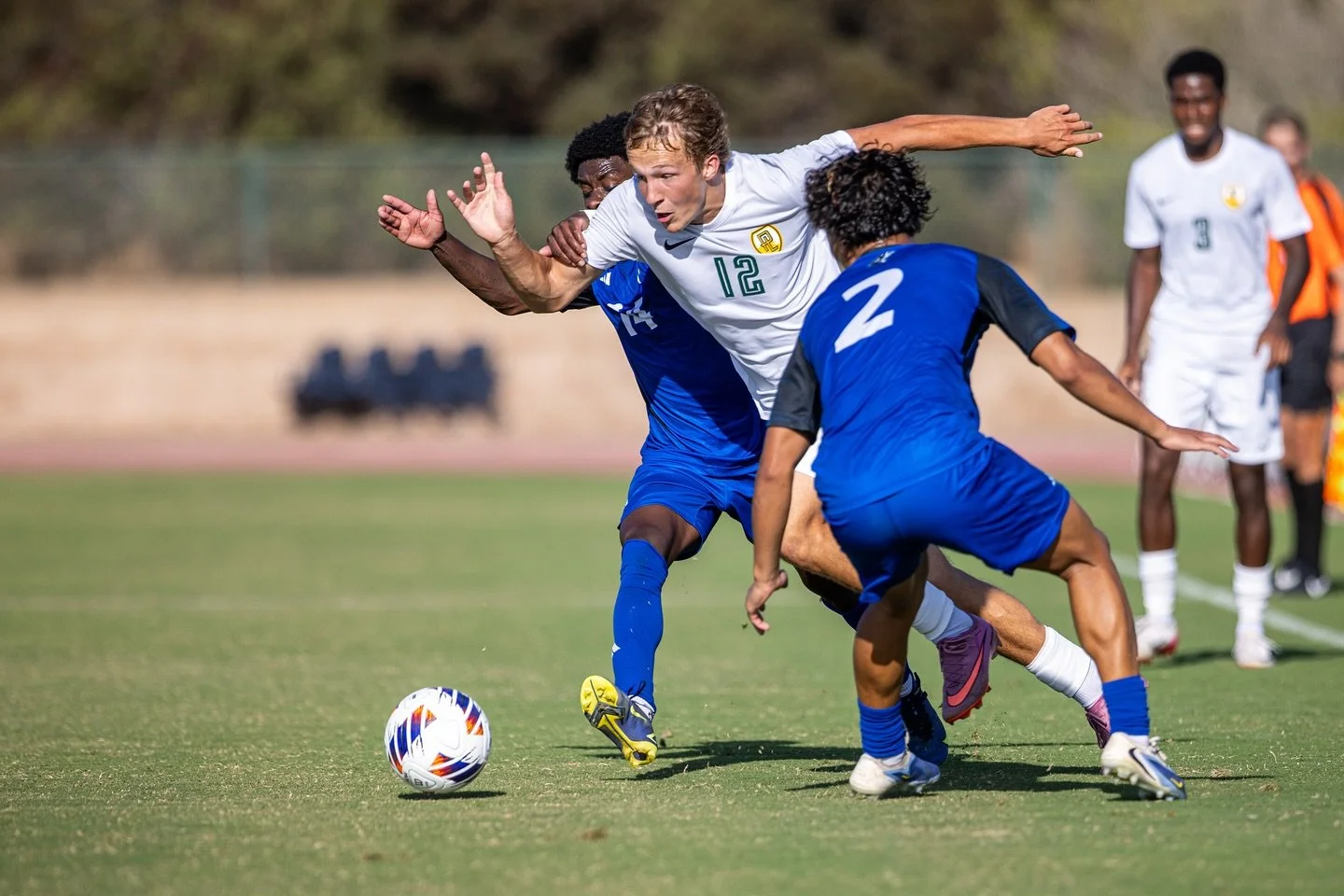 In a physical match against CSU San Beradino, the Sea Lions fell 2-1 in their season opener match on September 4, 2025, in San Diego, California. 
#gramercyarts #plnusealions #plnusoccer  #plnu #soccer #sandiego #csusbmsoccer