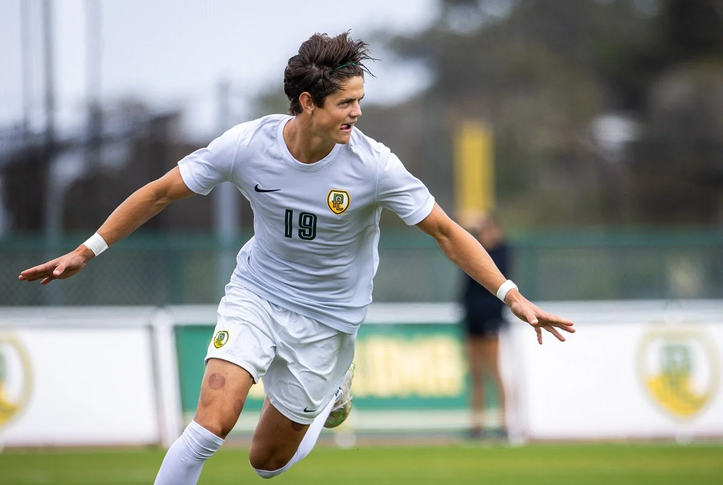 Two heavyweight squads clashed on the field, and despite the physical effort on both sides, Sea Lion’s Elijah Lanford (19) sent in the sole goal of the match, defeating Colorado’s Regis University 0-1 on September 13, 2025, in San Diego,