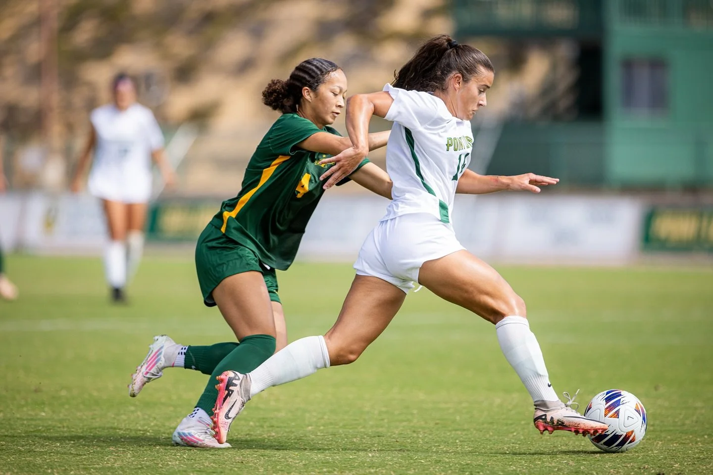 Two recent NCAA National Champions went head-to-head on the pitch, with the score remaining scoreless in the first half. However, Cal Poly Pomona found its rhythm and shut down Point Loma, winning 0-2 on September 13, 2025, in San Diego, California.