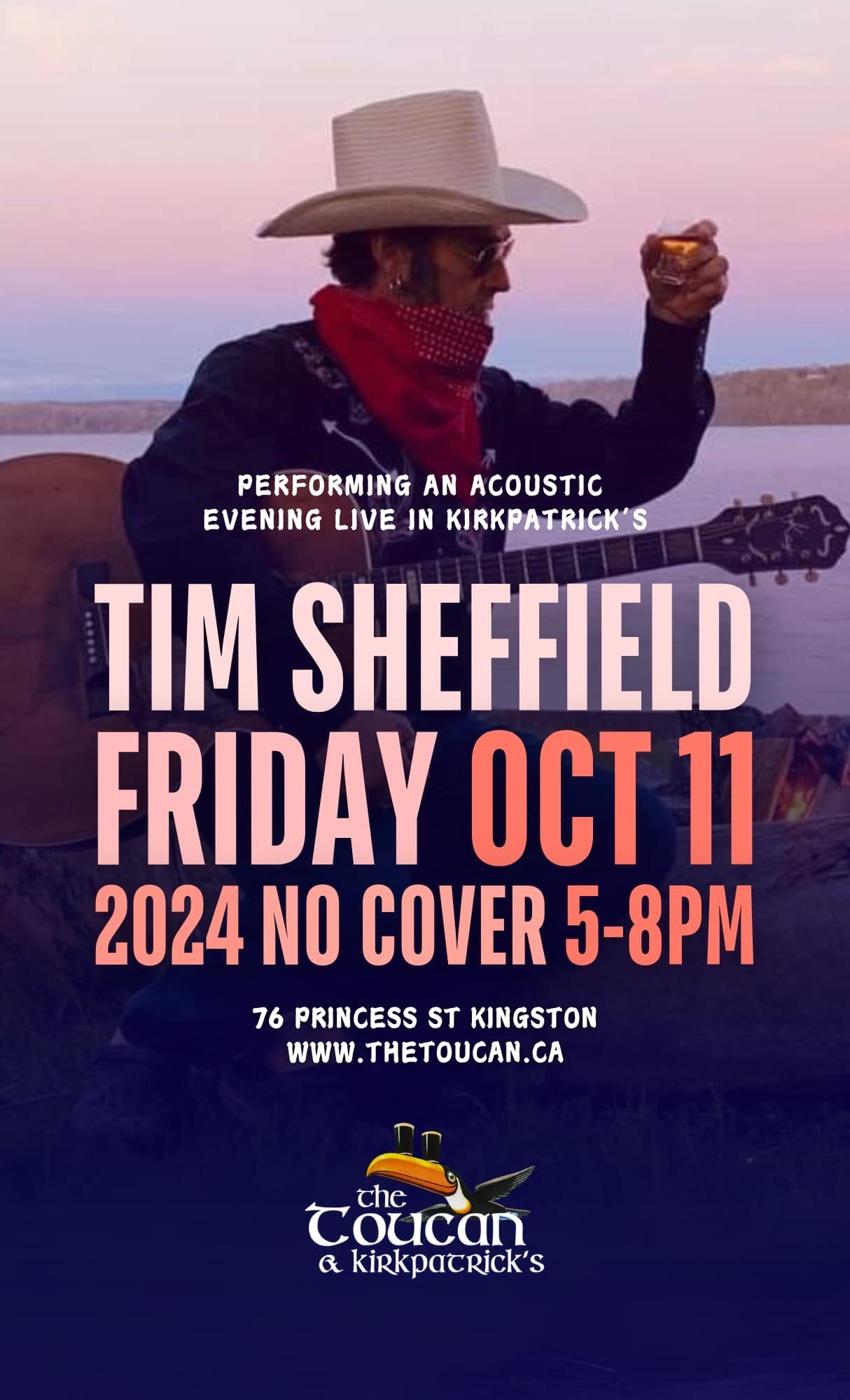 Tim Sheffield at The Toucan!