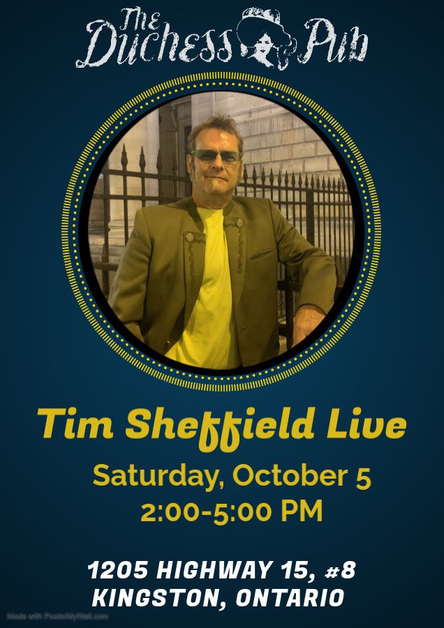 Tim Sheffield Live at The Duchess Pub!