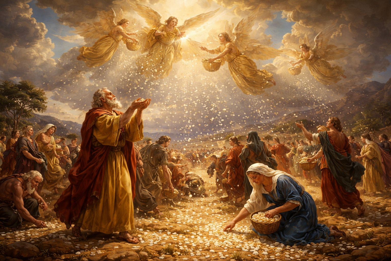 Heaven’s showbread