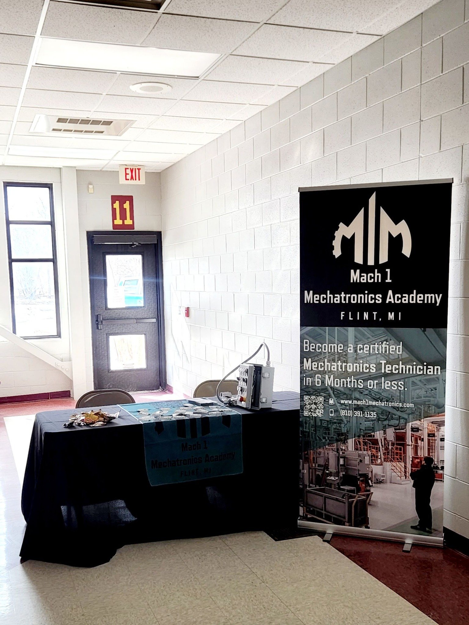 Did you miss us?

We were just at the Davison High School Career Fair!

Don't worry, you can still come see Mach 1 Mechatronics Academy and ask all the questions you have.