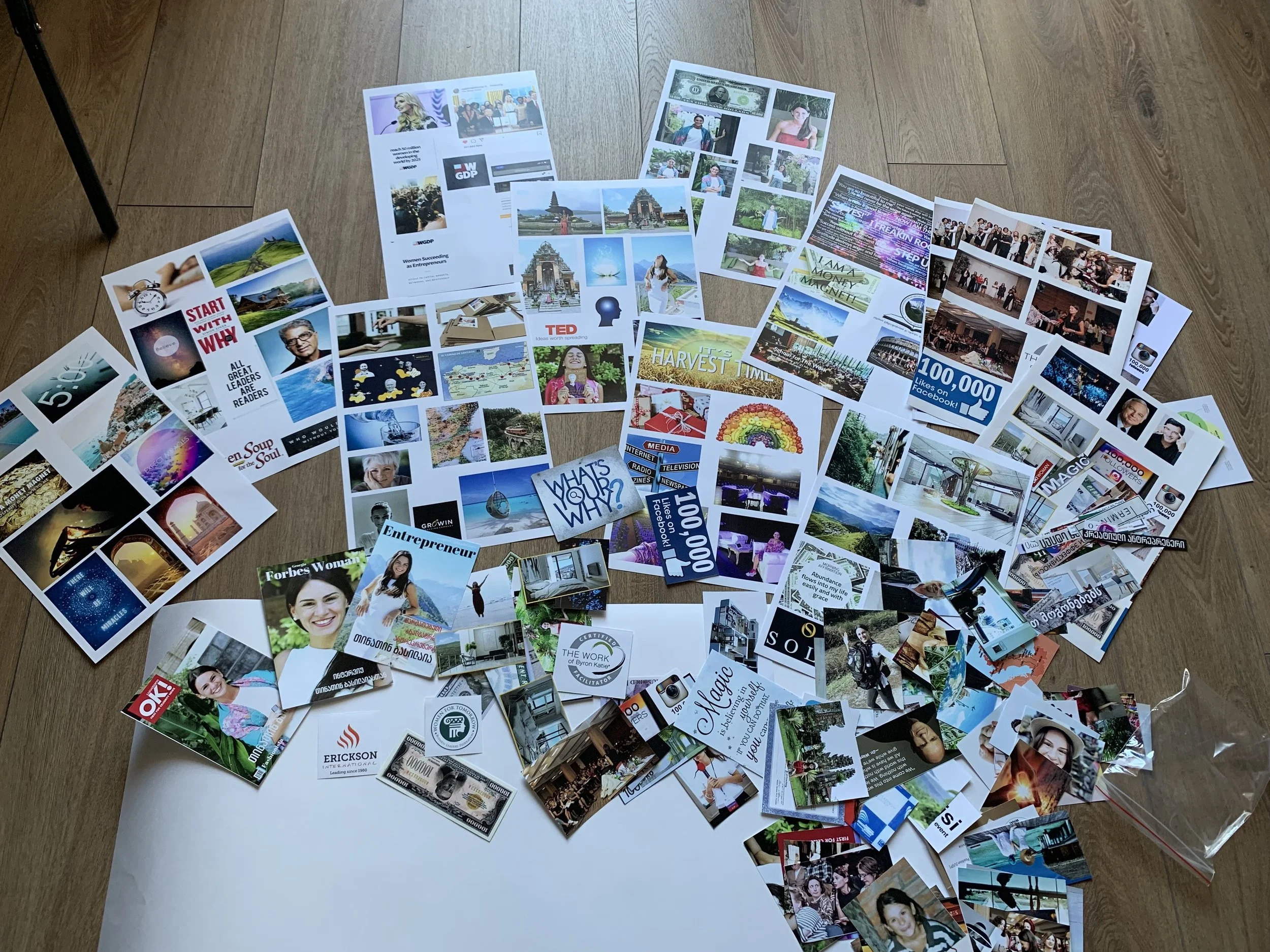 ✨ Creating My Vision Board 🔮☀️💫✨