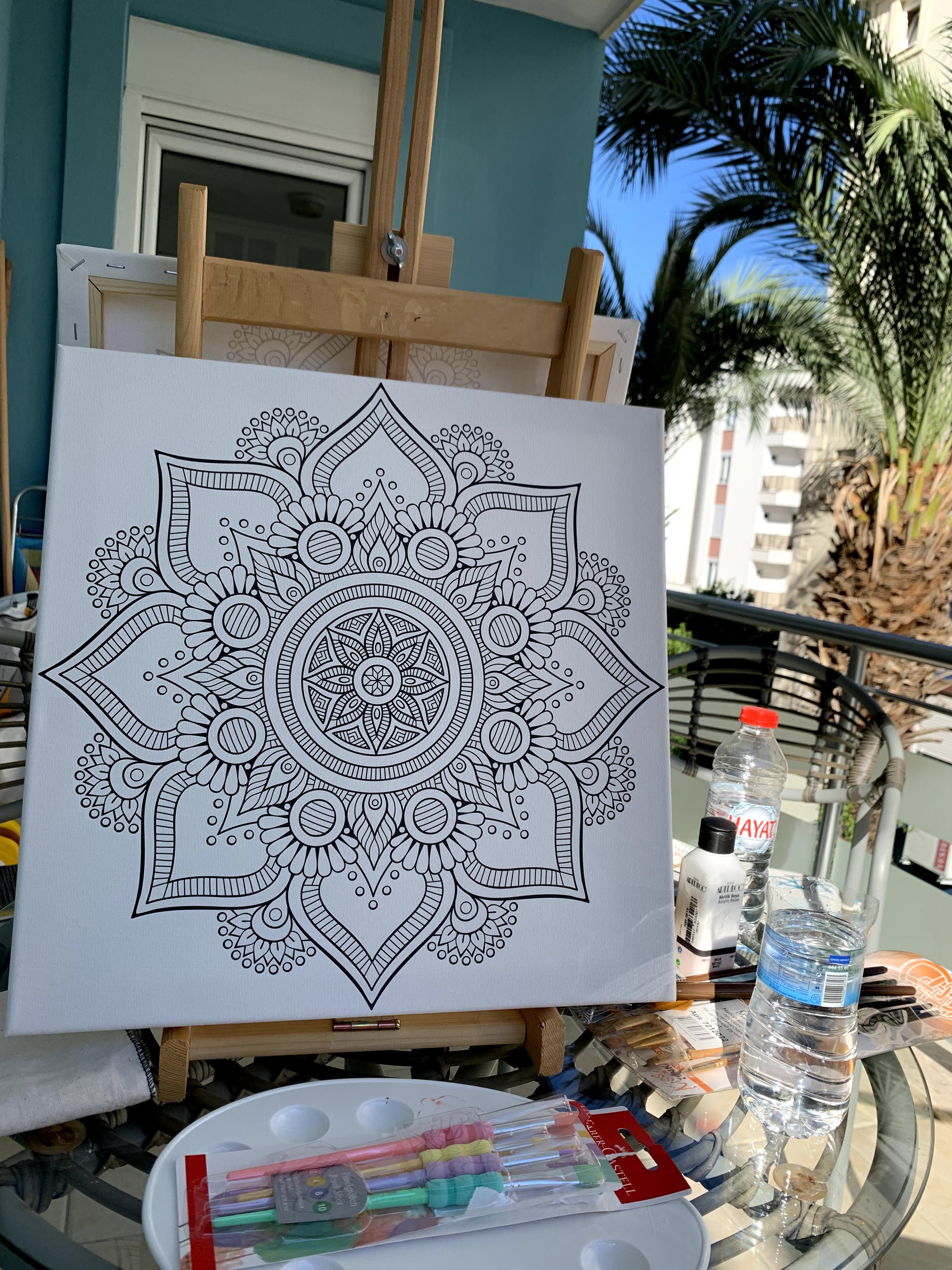 Wednesday Reflections and a Mandala of Life 🎨🌸