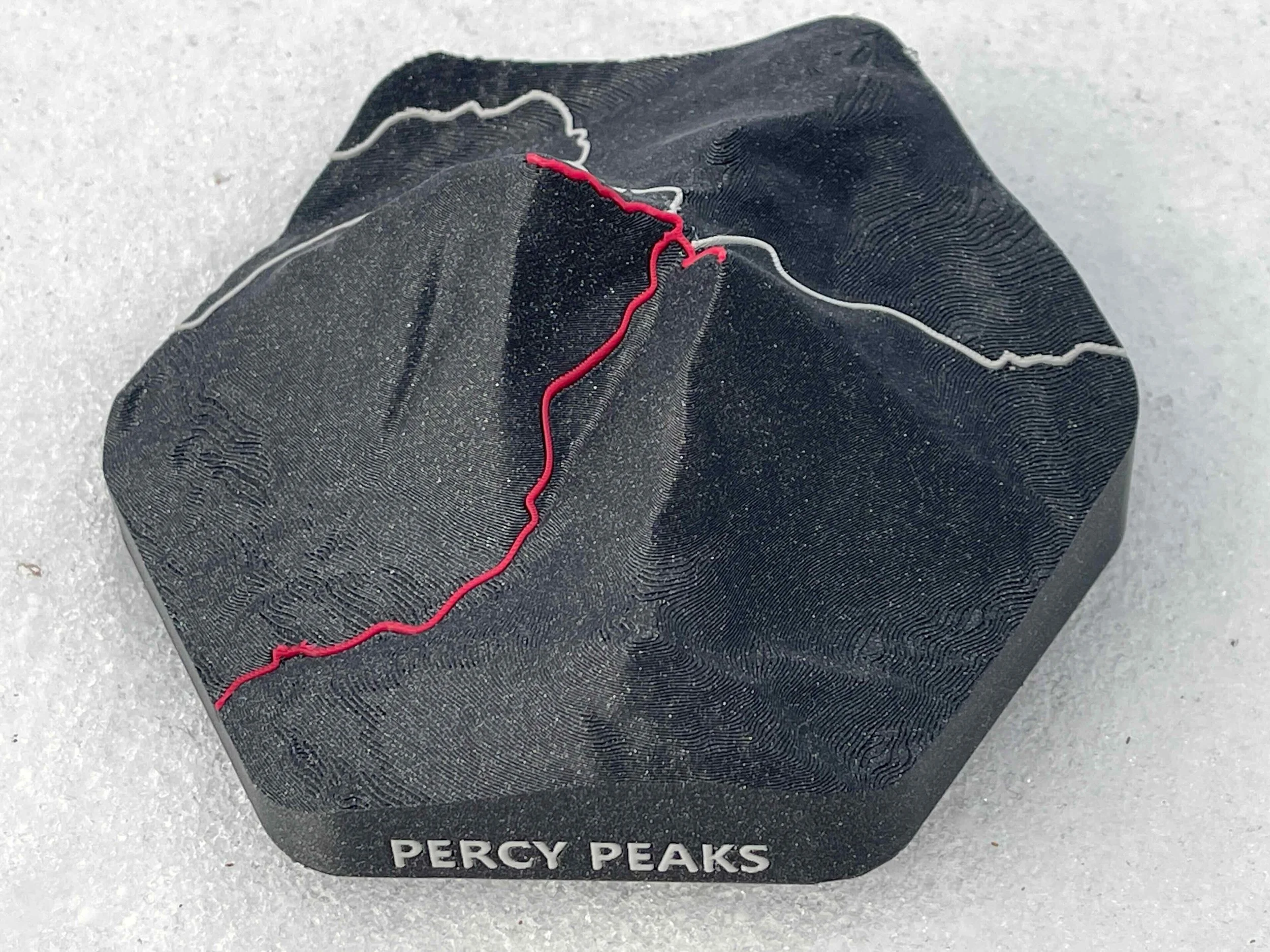 Custom 3D Topo Maps Inspired by NH Hiking Trails
