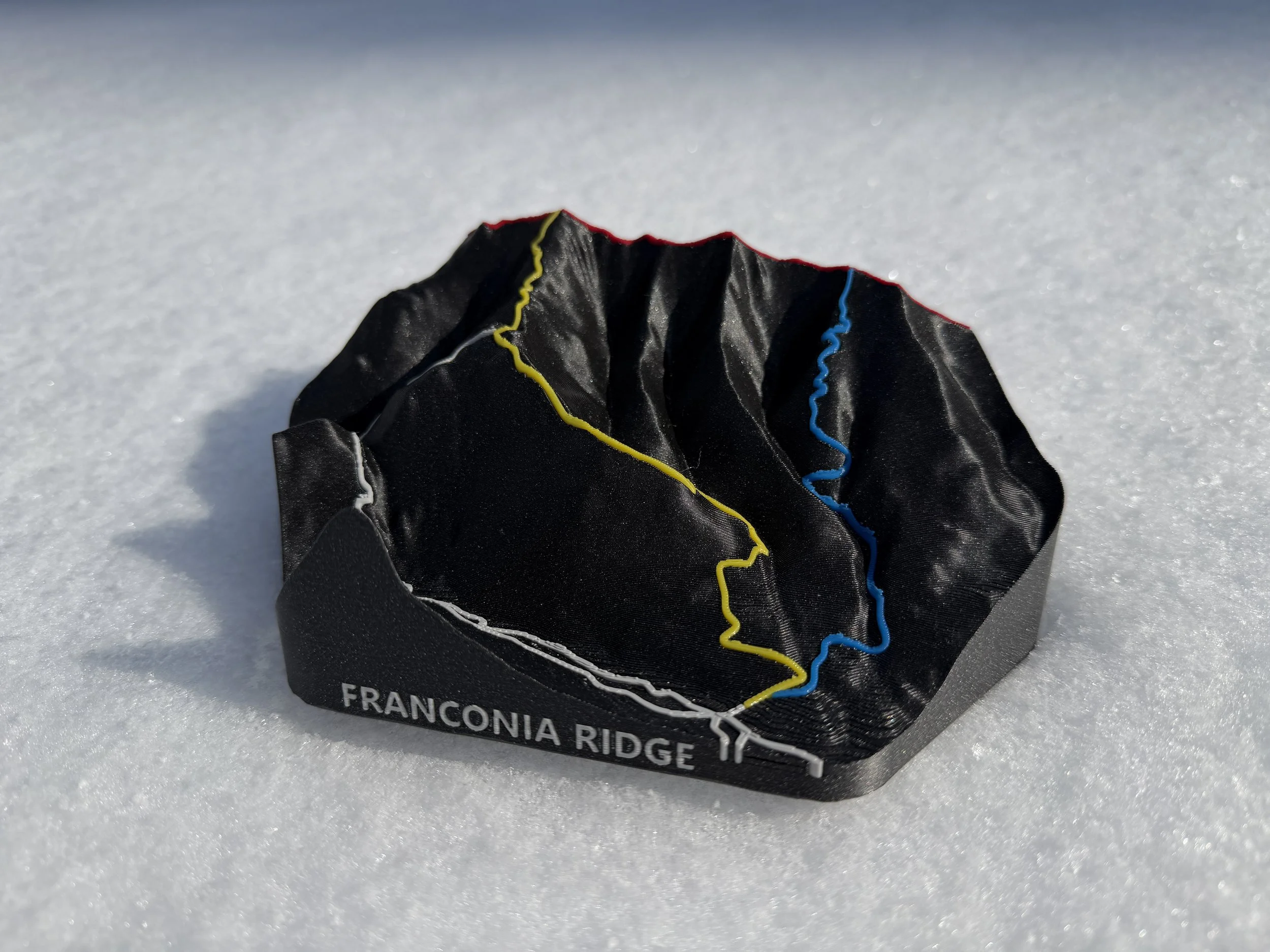 Franconia Ridge 3D Topo Map: A Stunning View of One of NH’s Most Iconic Hikes