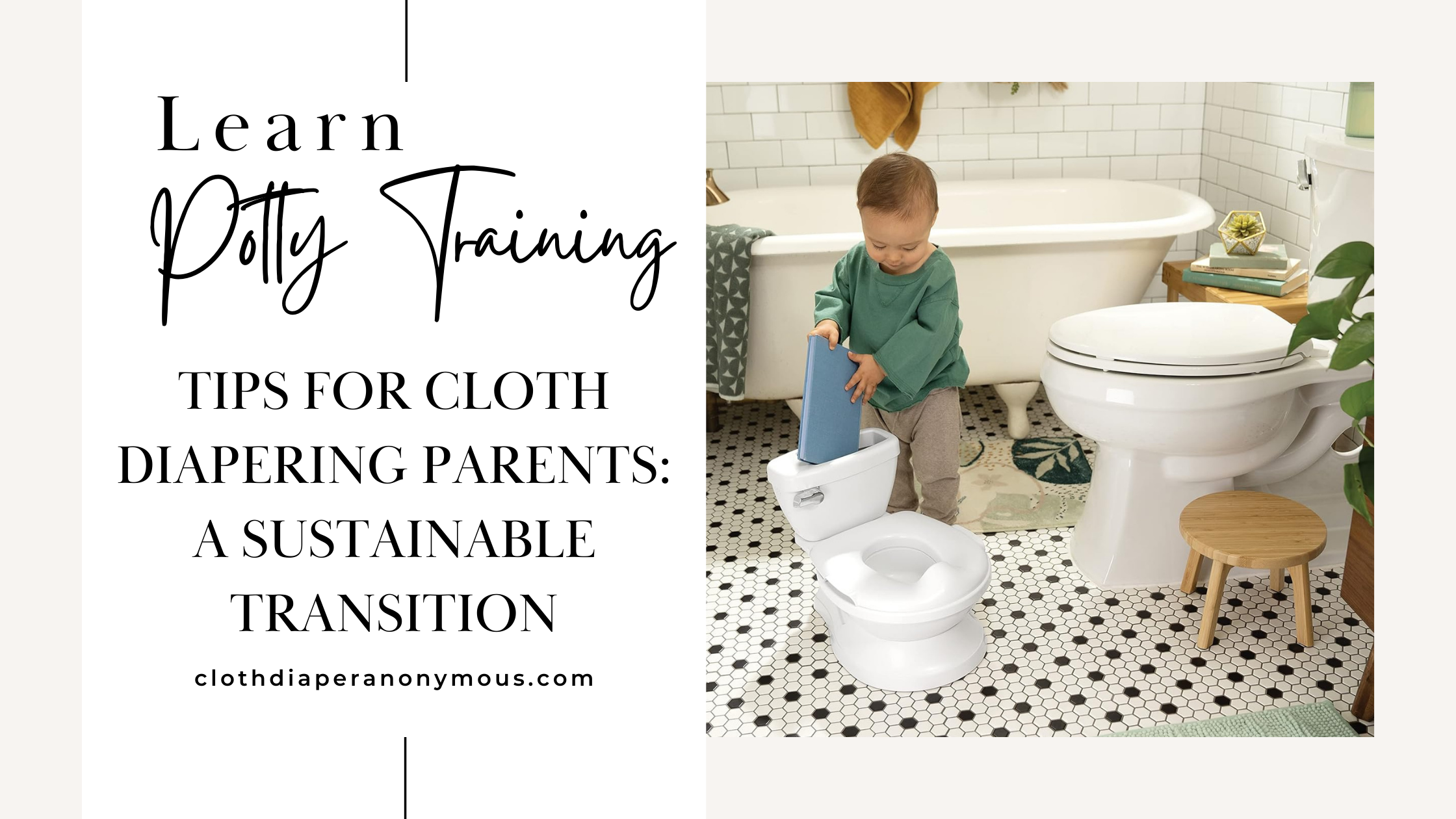 Potty Training Tips for Cloth Diapering Parents: A Sustainable Transition