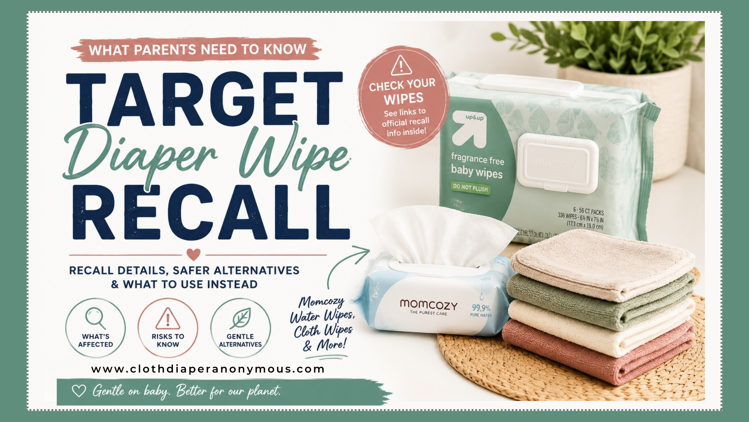 Target Baby Wipes Recall: What Parents Need to Know + Safer Alternatives