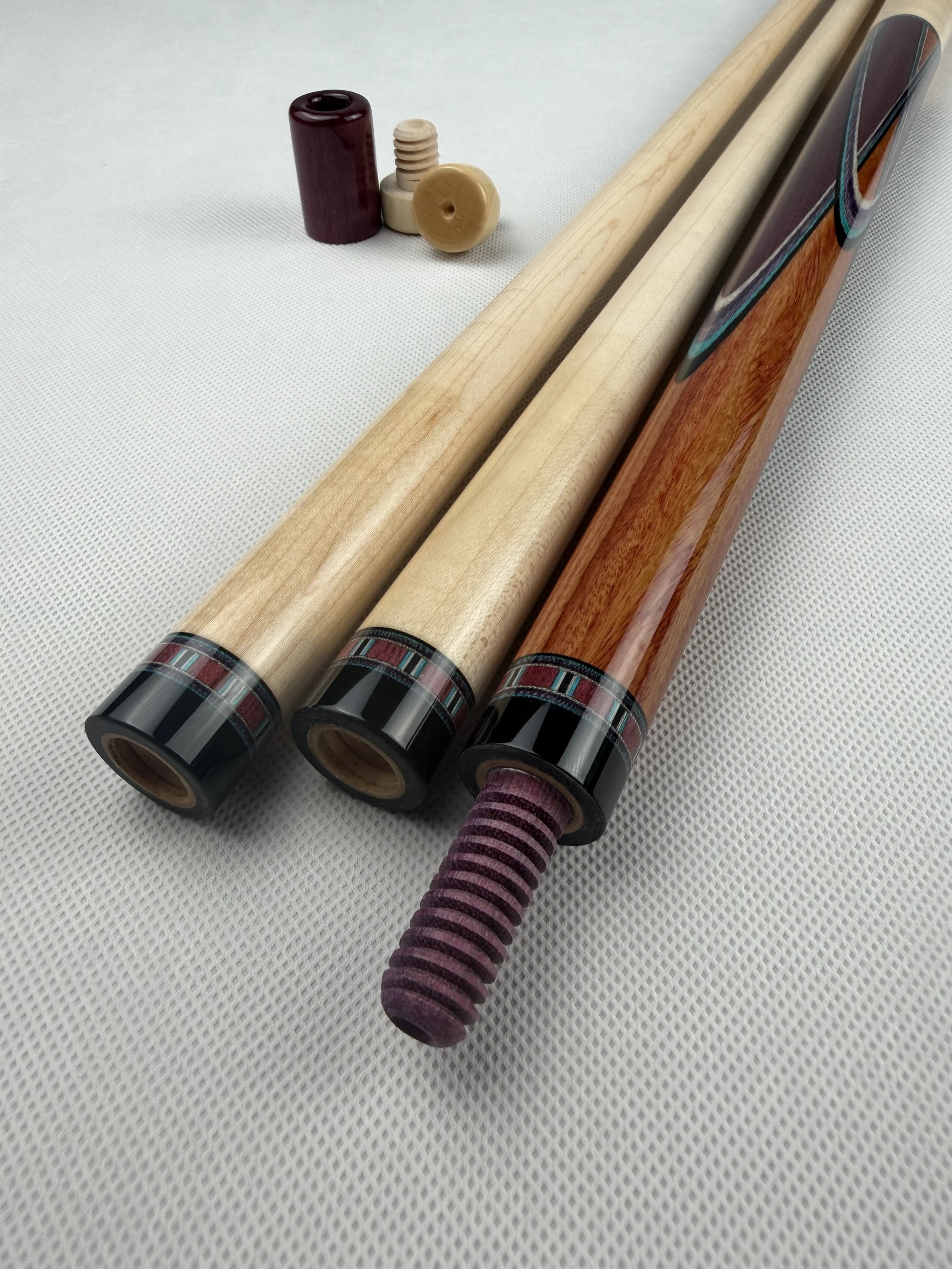 8-pointer Pau Rosa over Purpleheart