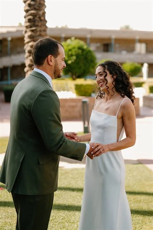 Bride and Groom's First Look
Photography By: Andrea Cakmar Photo + Film