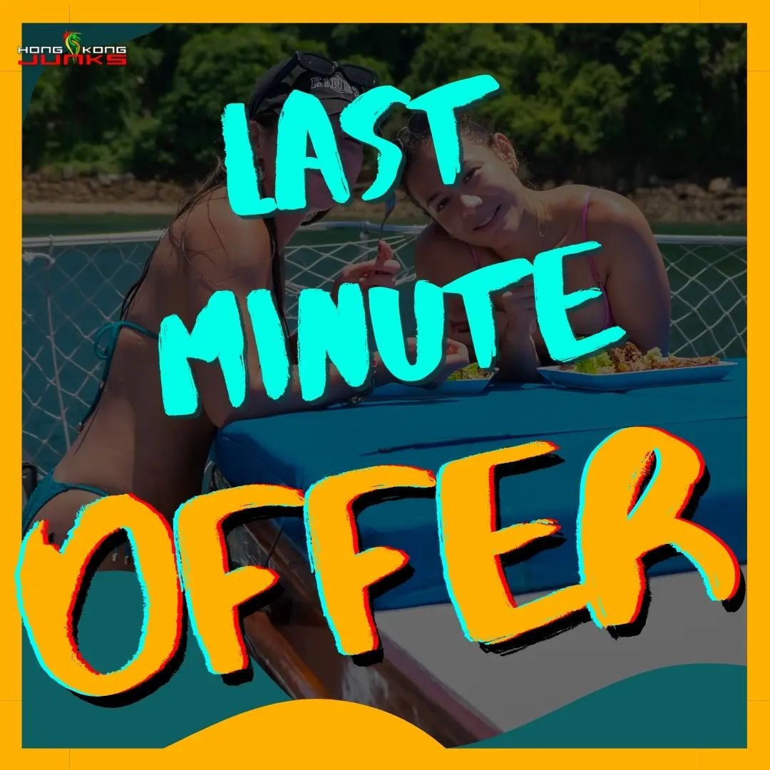 LAST MINUTE OFFER! 8000 FOR BOAT ONLY FOR THIS SUNDAY(May 19)! Don't leave any of your friends out with this unique opportunity. 😳BOOK NOW! DON'T MISS OUT!

📜Book on whatsapp: +852 5944 3331

#hongkongjunks #junkparty #junkboathk #hkwaters #hkwonde